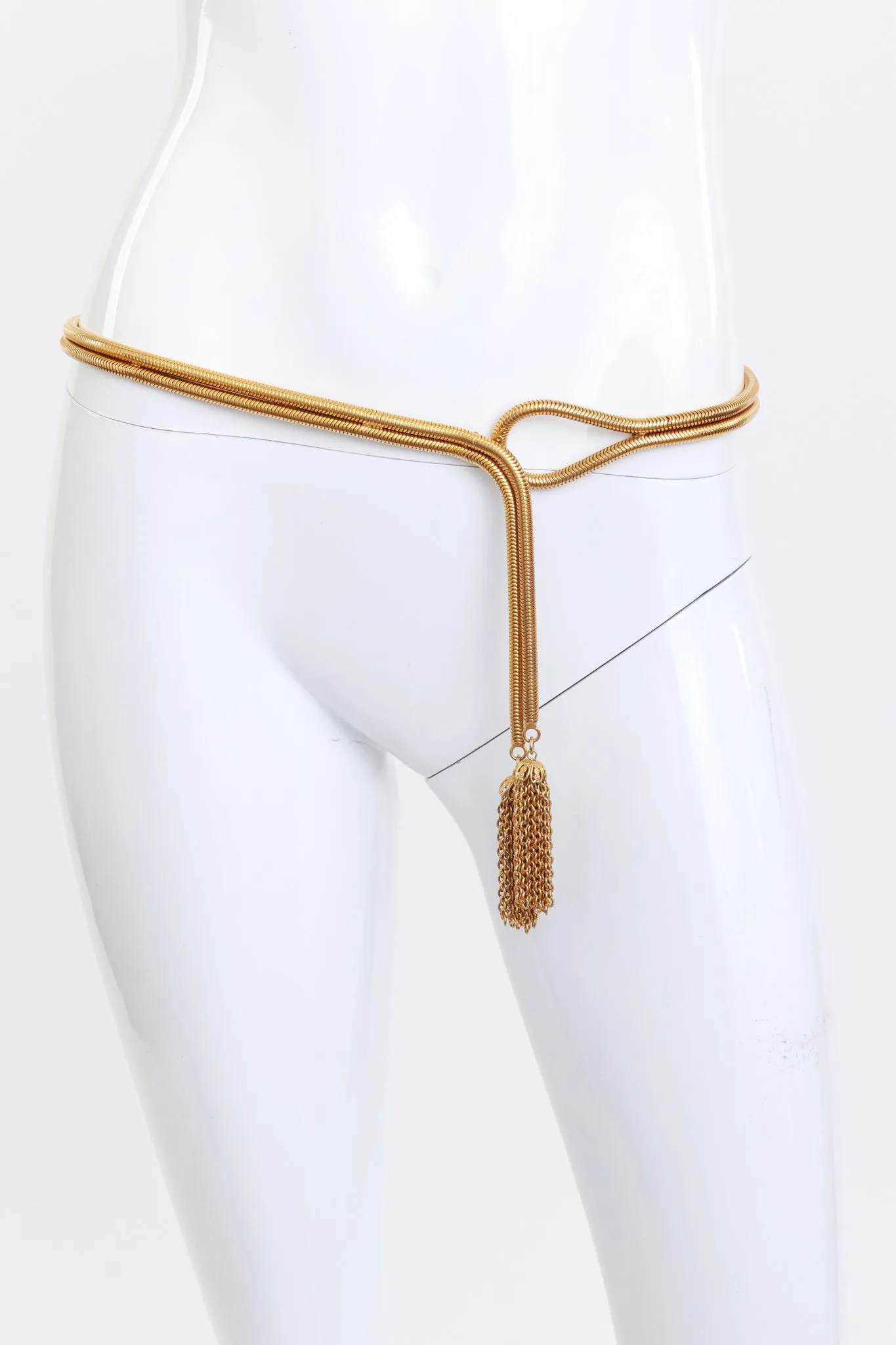 Snake Chain Tassel Belt