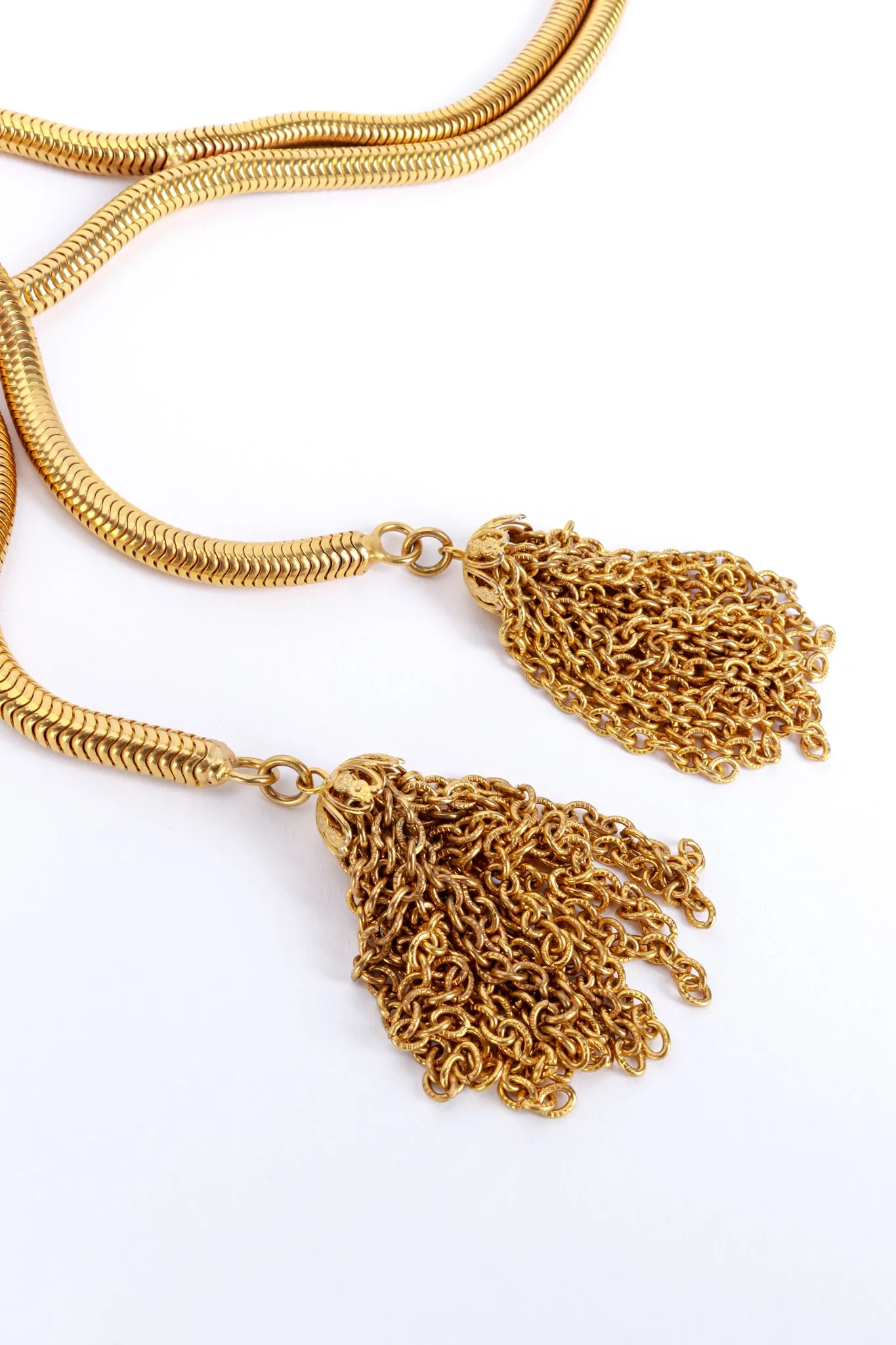 Snake Chain Tassel Belt