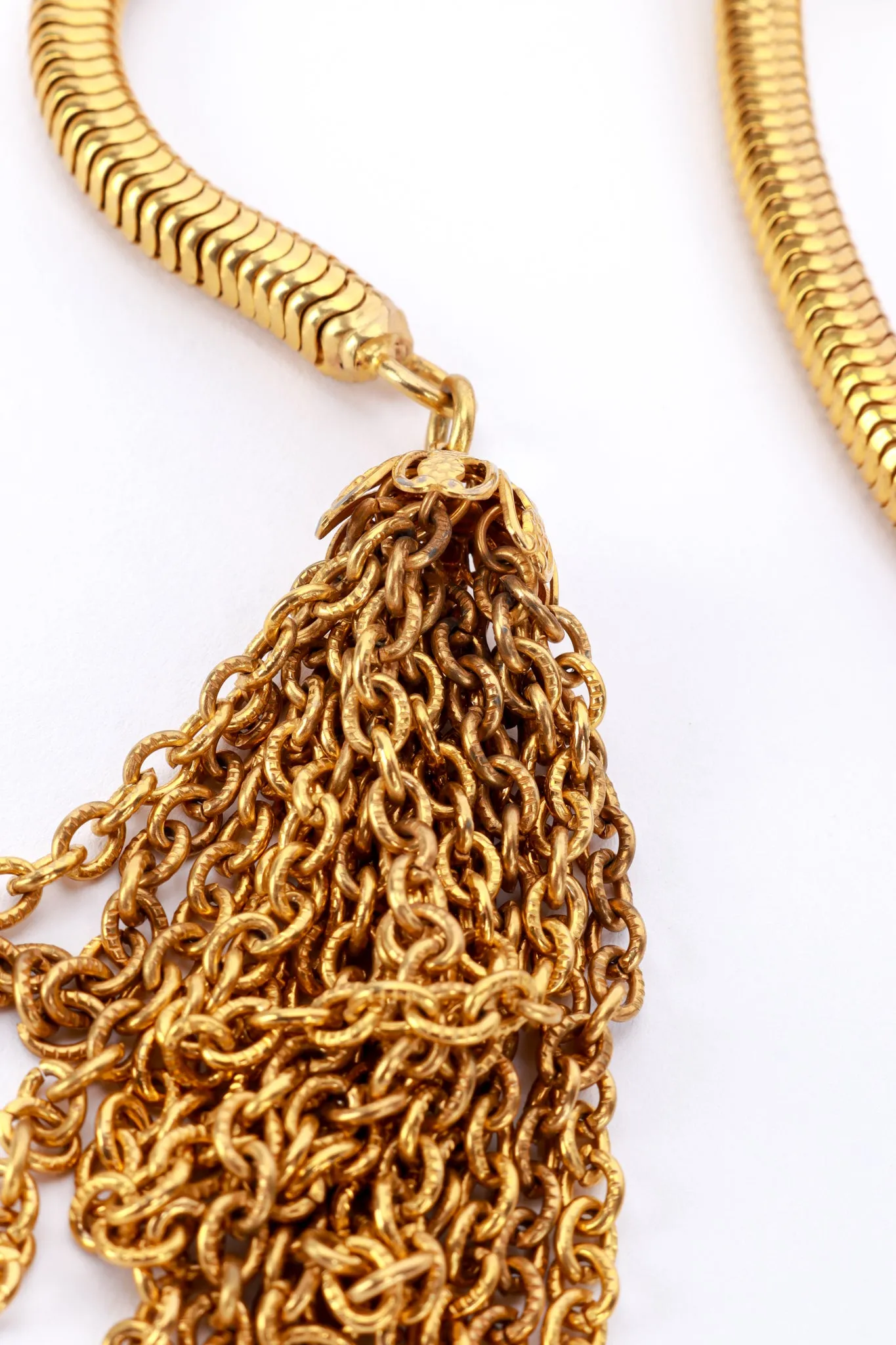 Snake Chain Tassel Belt
