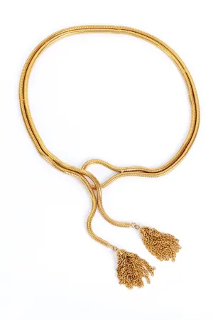 Snake Chain Tassel Belt