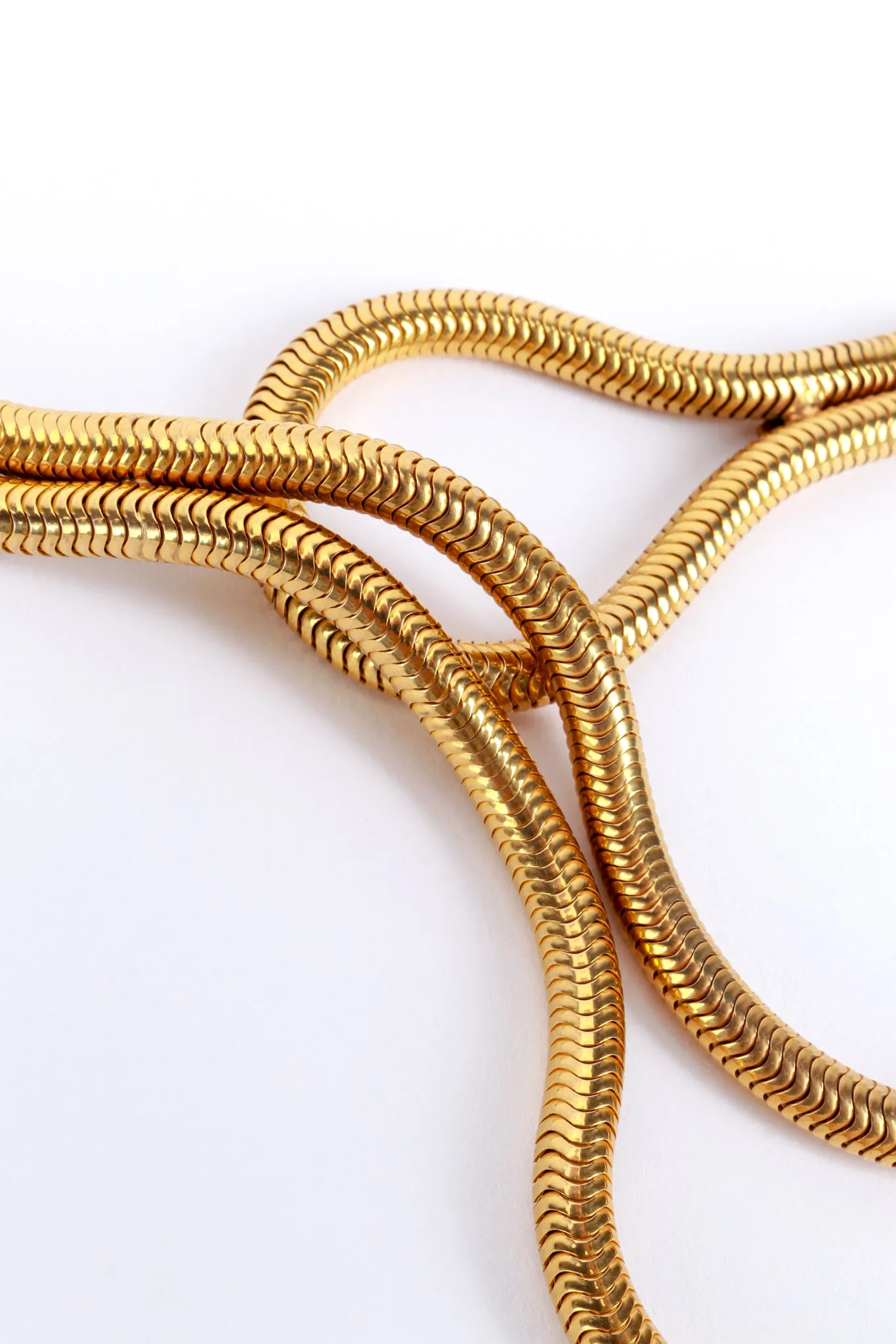 Snake Chain Tassel Belt
