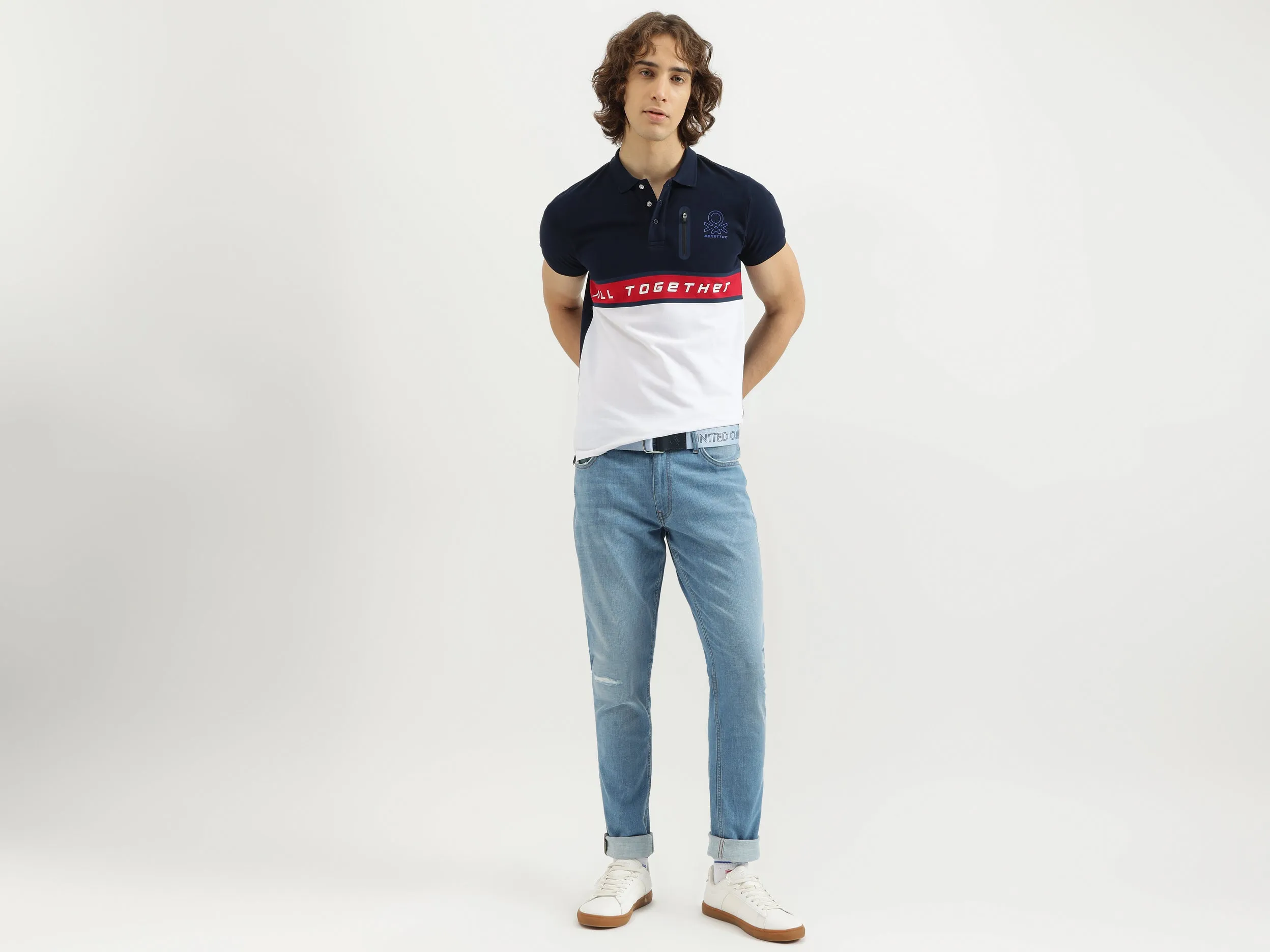 Solid Slim Fit Jeans