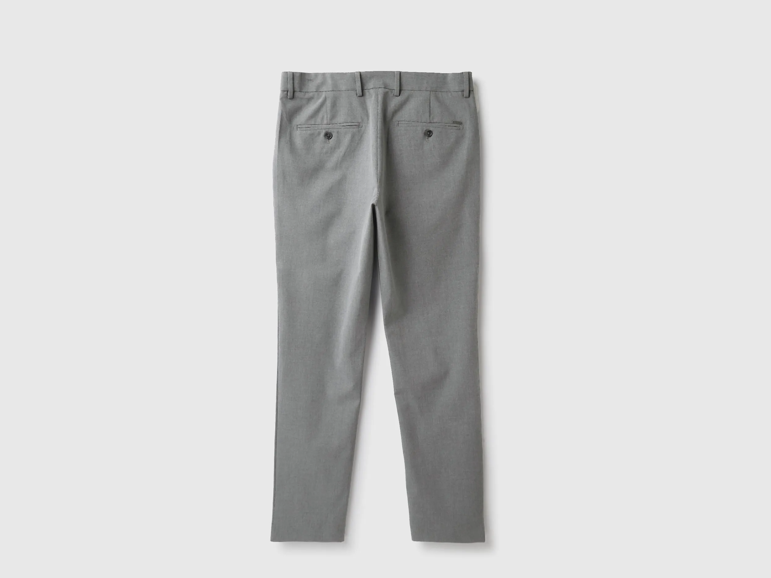 Solid Slim Fit Trousers