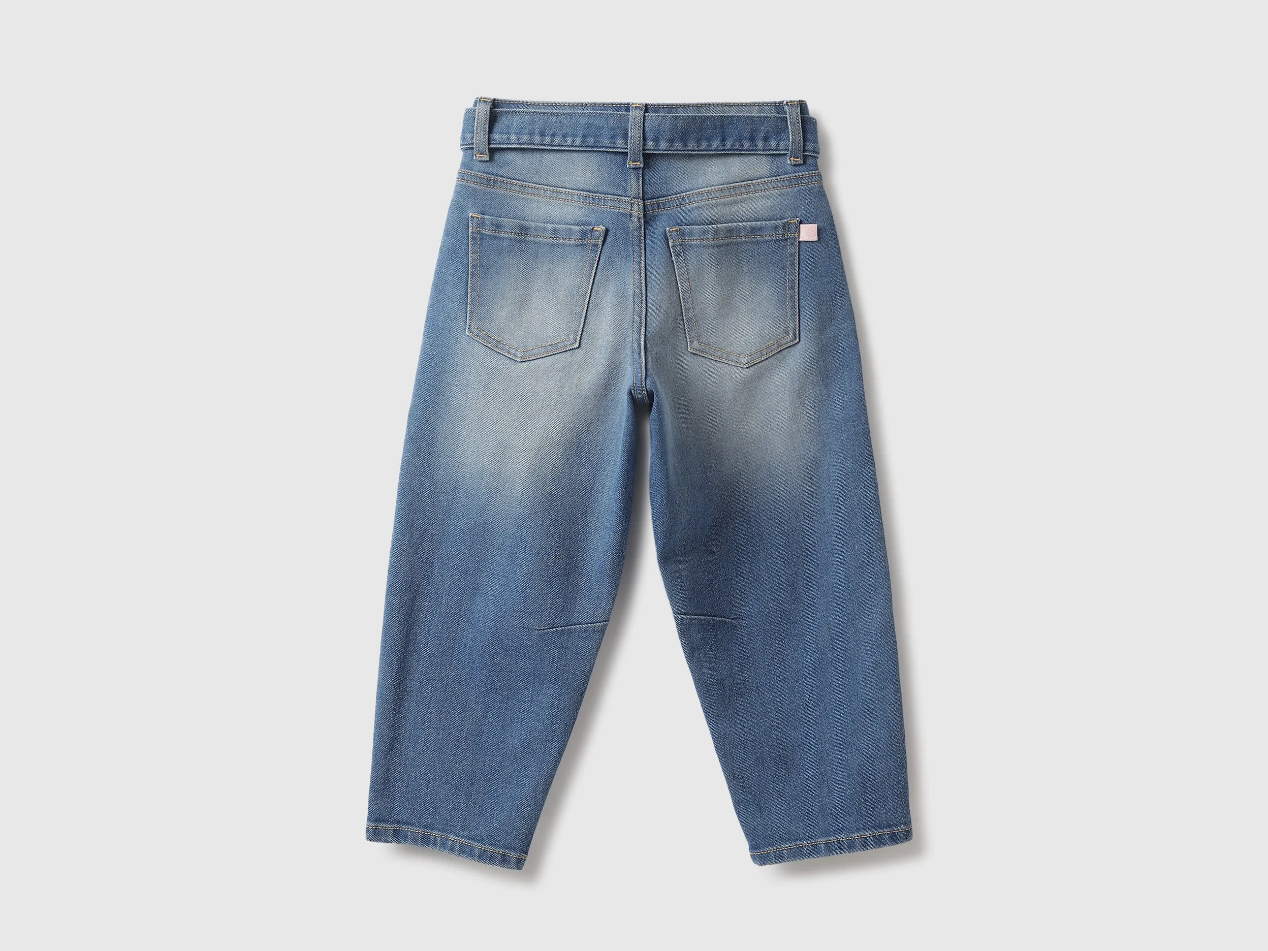 Solid Slouchy Fit Jeans