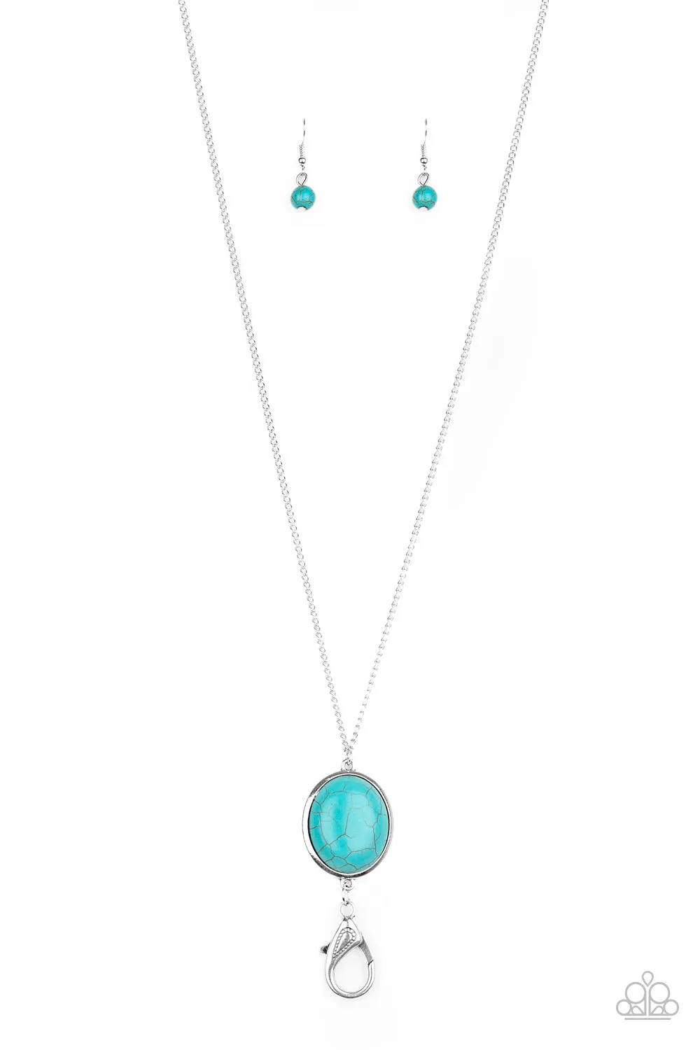 Southwest Simplicity - Blue Lanyard