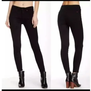 SPANX The Slim-X Ankle Black Slimming Jeans Size: 28