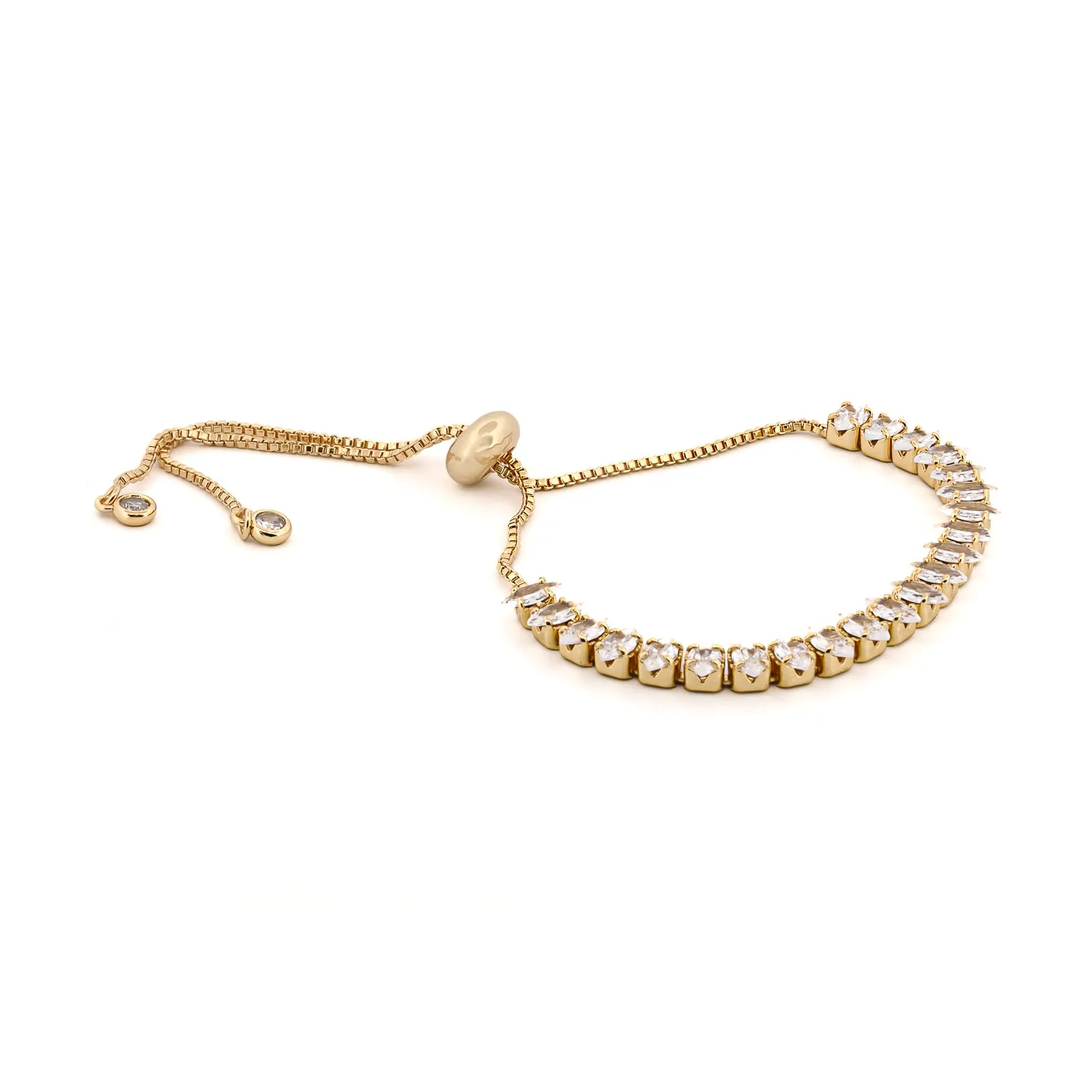 Sparkly Diamond Adjustable Fashion Bracelet