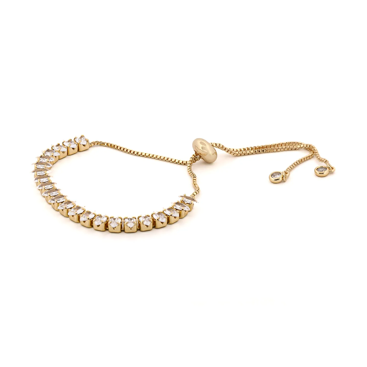 Sparkly Diamond Adjustable Fashion Bracelet