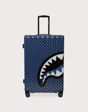 Sprayground Midnight Magic Sharks In Paris Hard Shell Carry-On Luggage