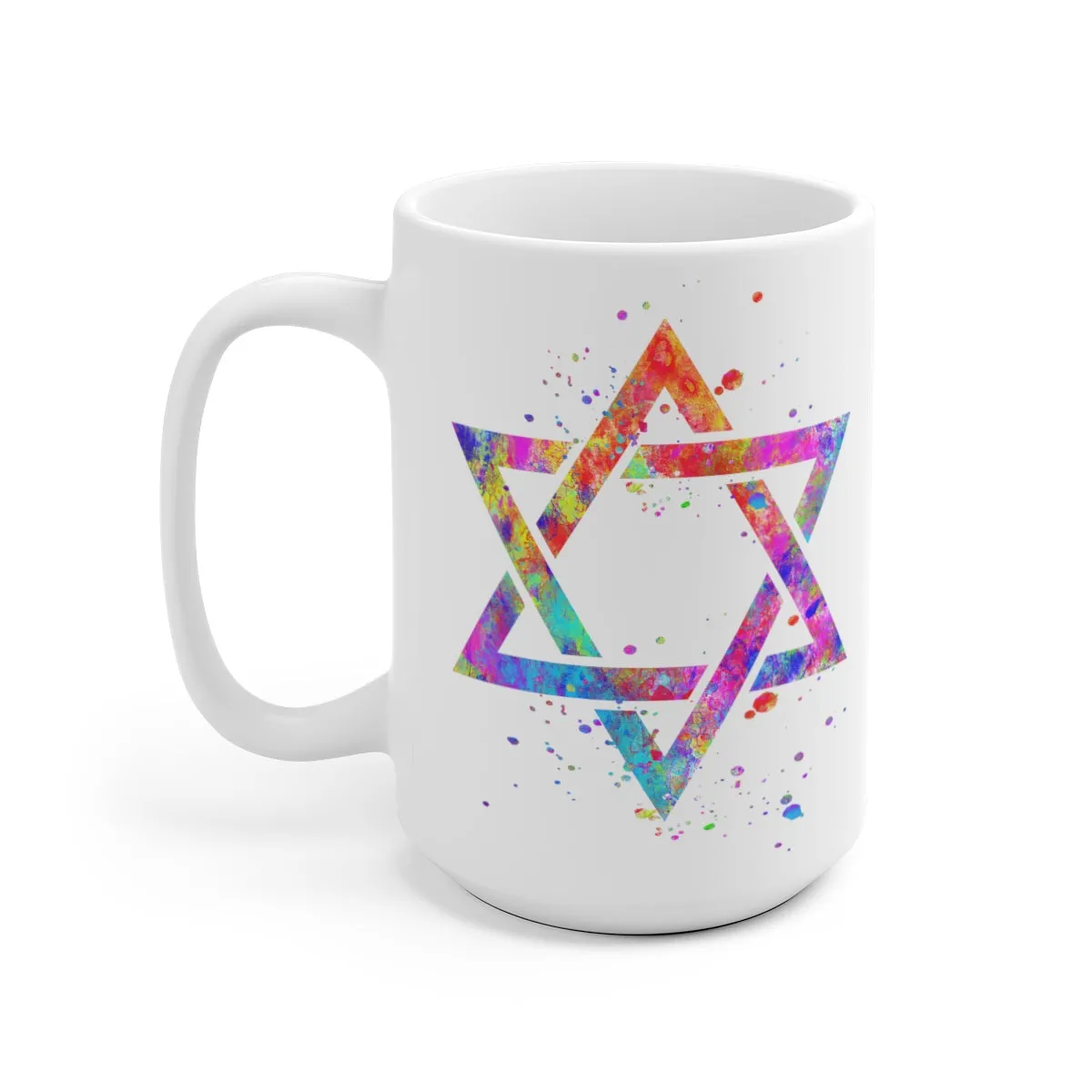 Star Of David Mug - 11 oz, 15 oz