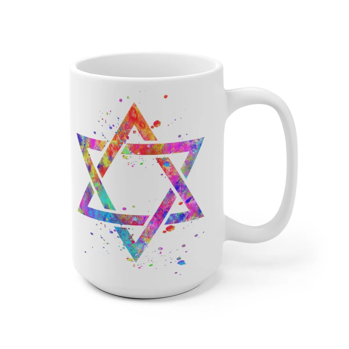 Star Of David Mug - 11 oz, 15 oz