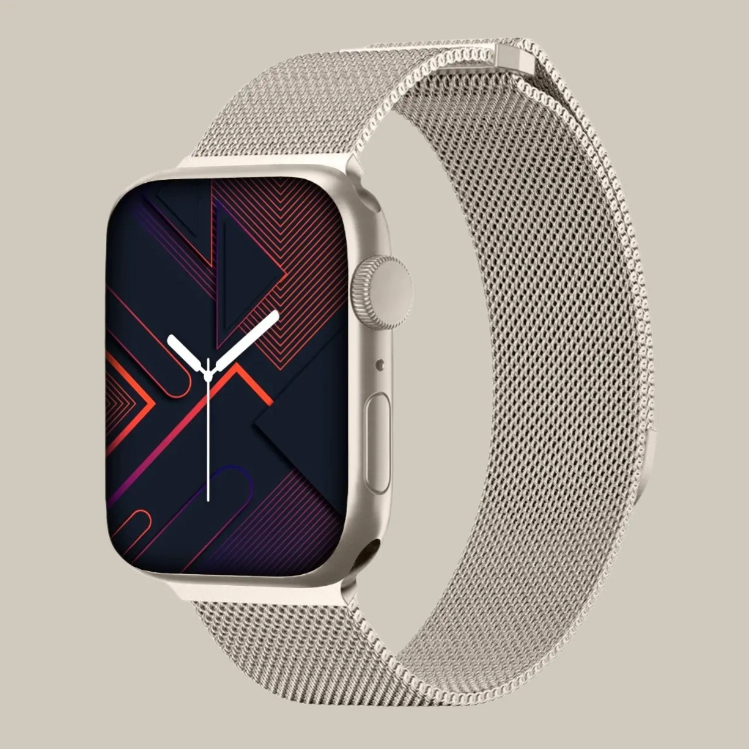 Starlight Mesh | Stainless Steel Magnetic Watch Band for Apple Watch ®