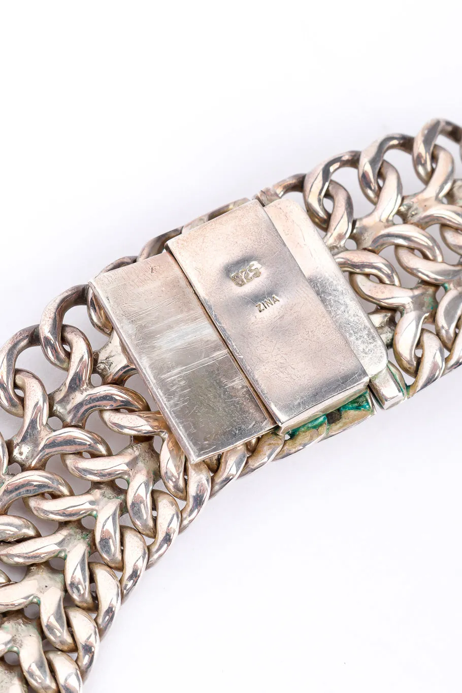 Sterling Chain Collar Necklace