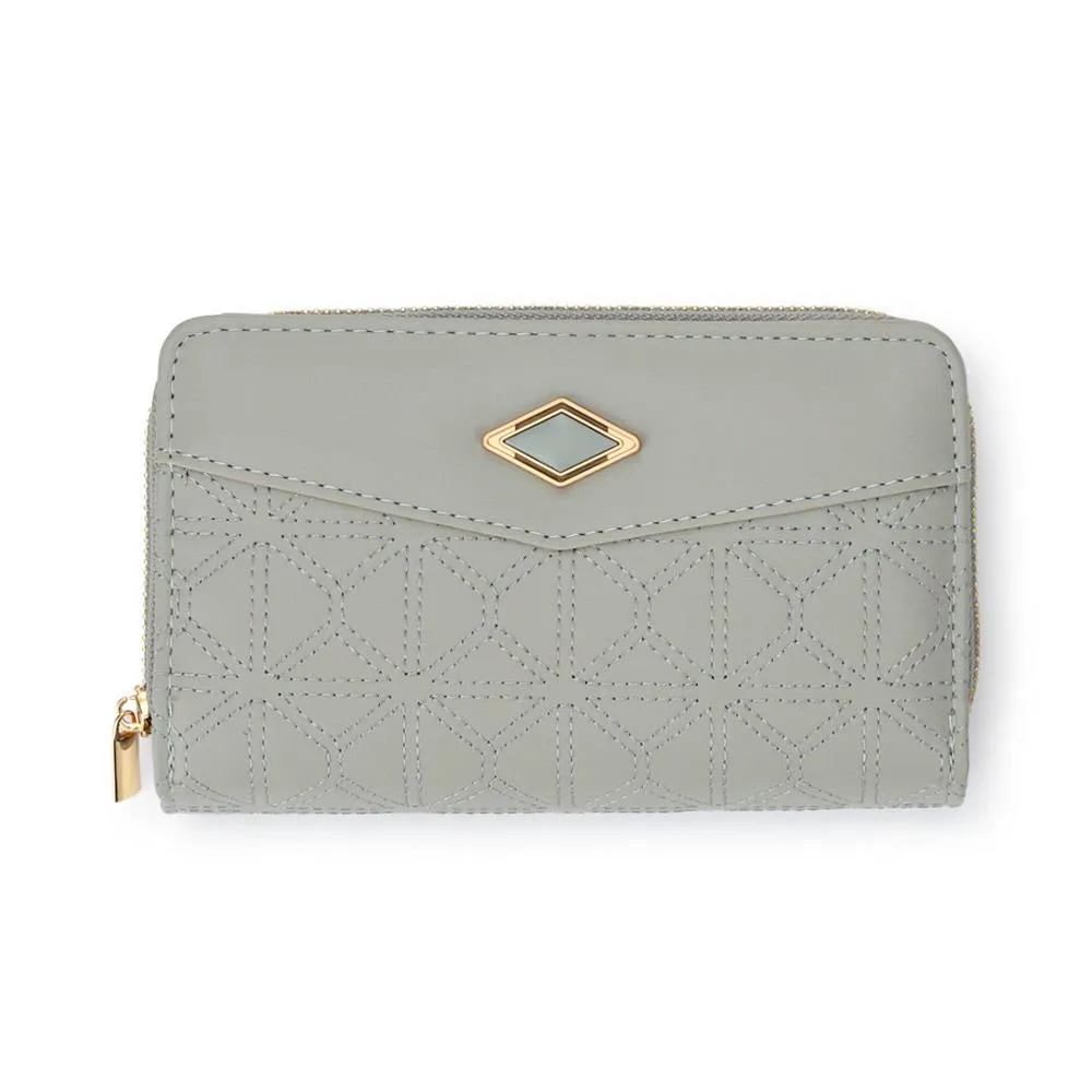 Stitched Zip-Up Purse - PRETT41000 / 326 877
