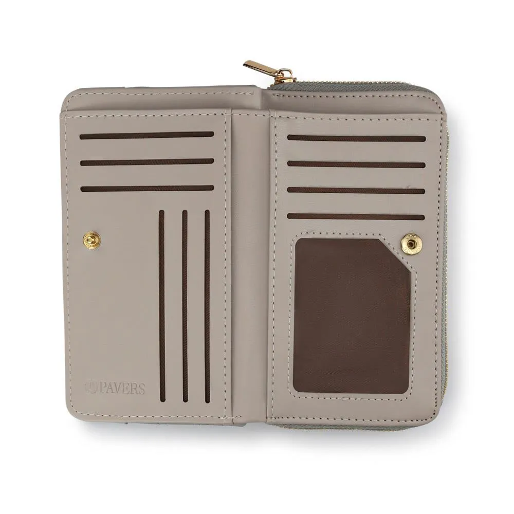 Stitched Zip-Up Purse - PRETT41000 / 326 877