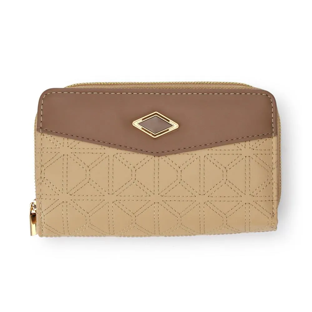Stitched Zip-Up Purse - PRETT41000 / 326 877