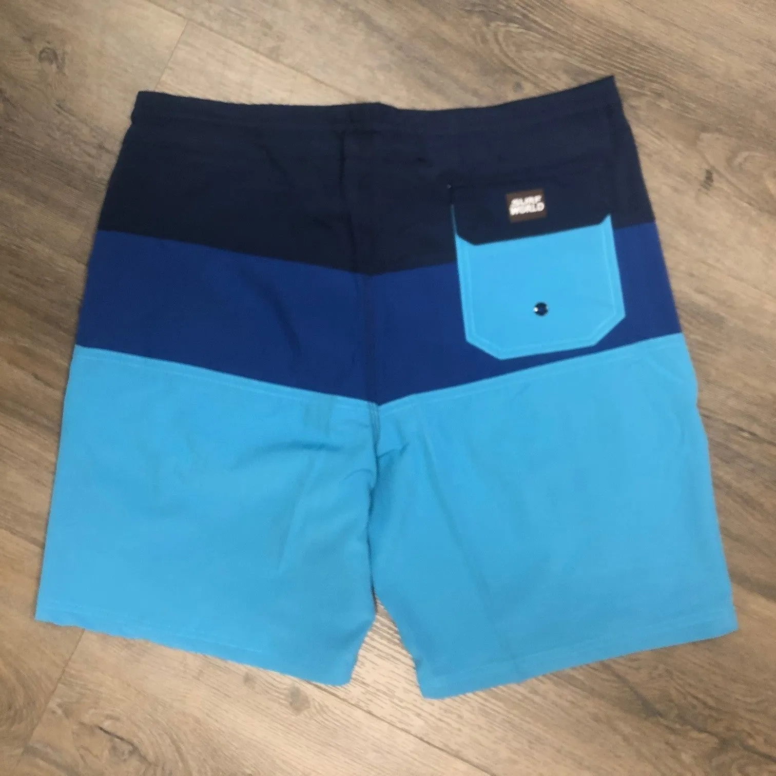 Surf World Triple Tail Boardshorts -  The Surf World Collection - Navy