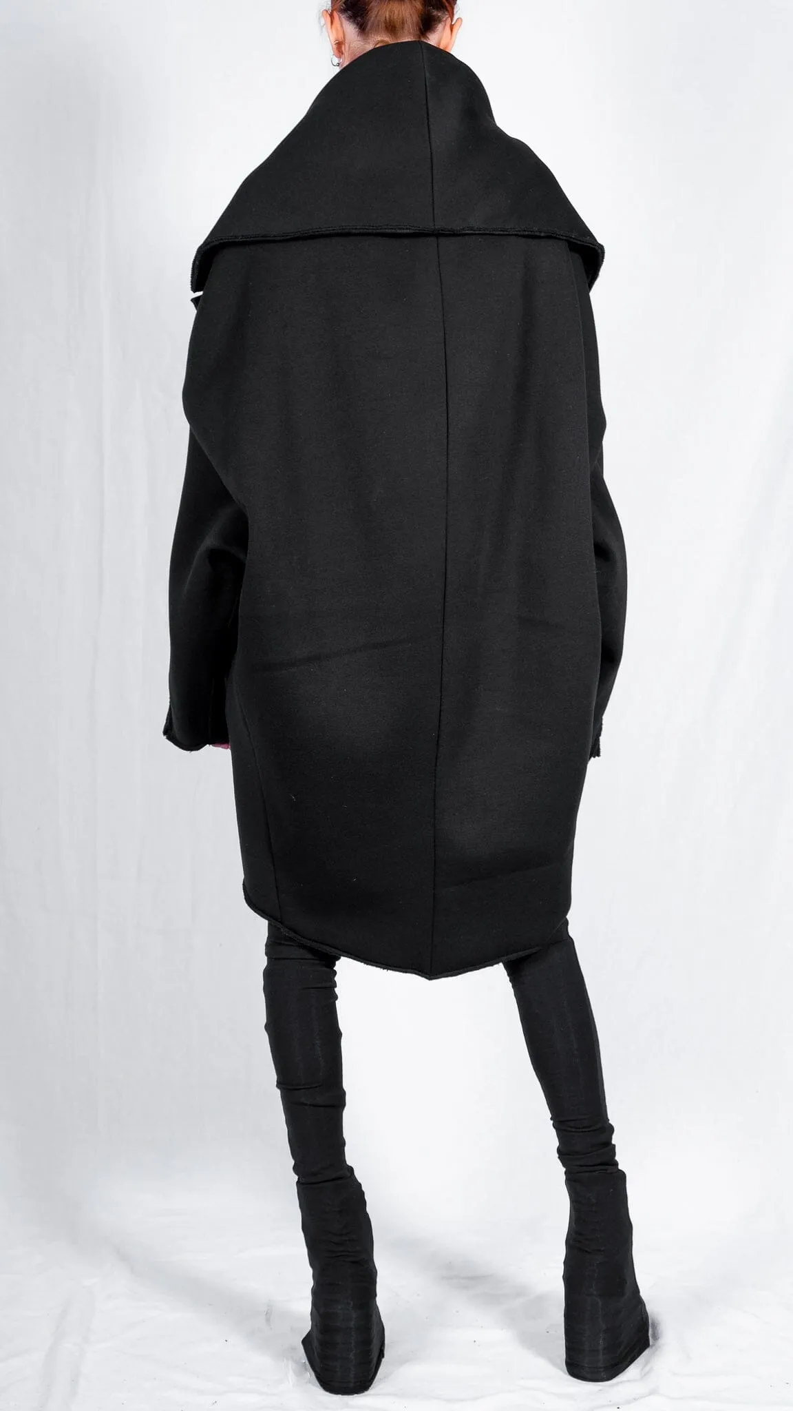 Sweatshirt Round Coat