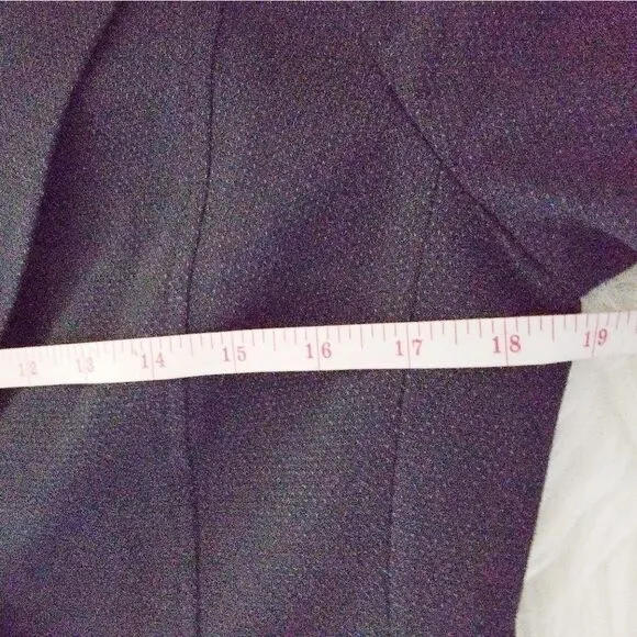 Talbots blazer two button front closure