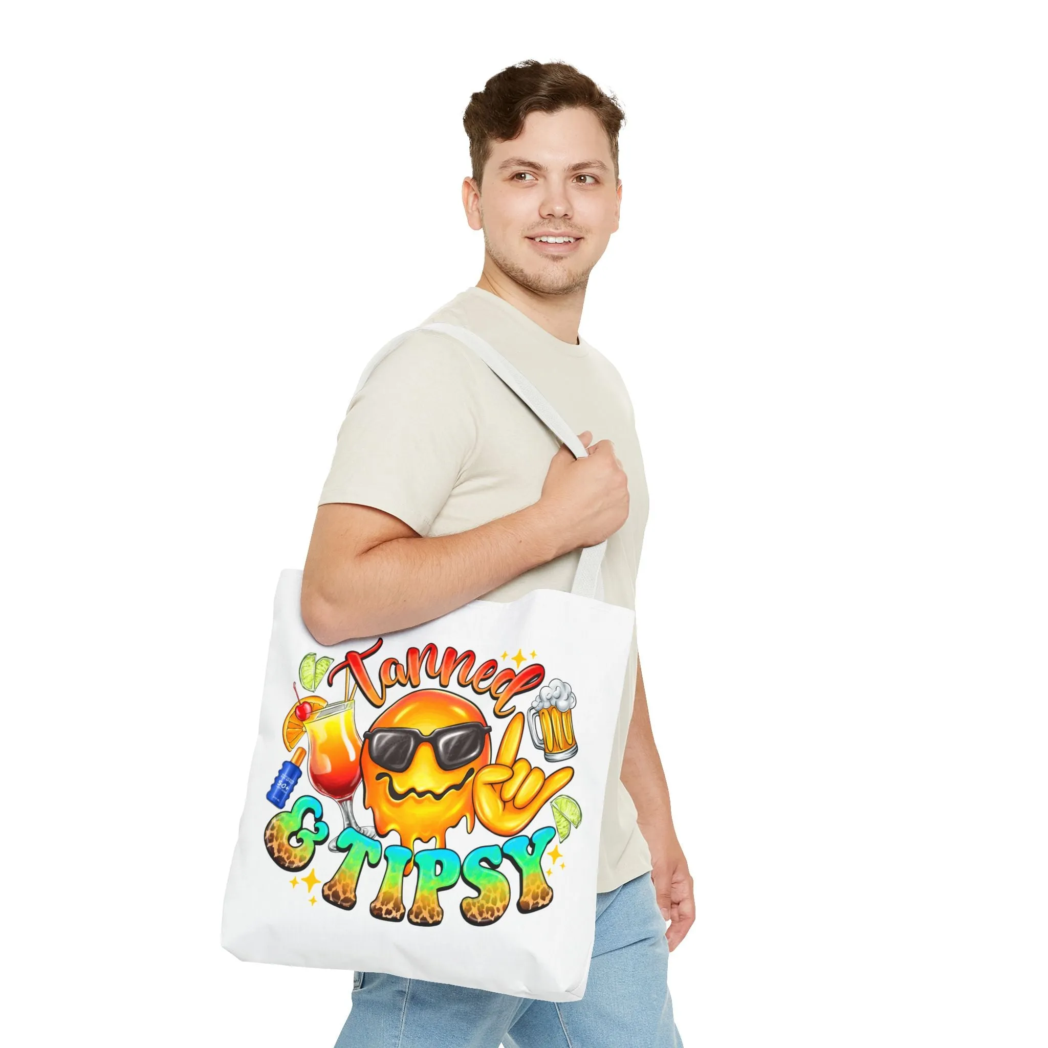 Tanned and Tipsy Tote Bag