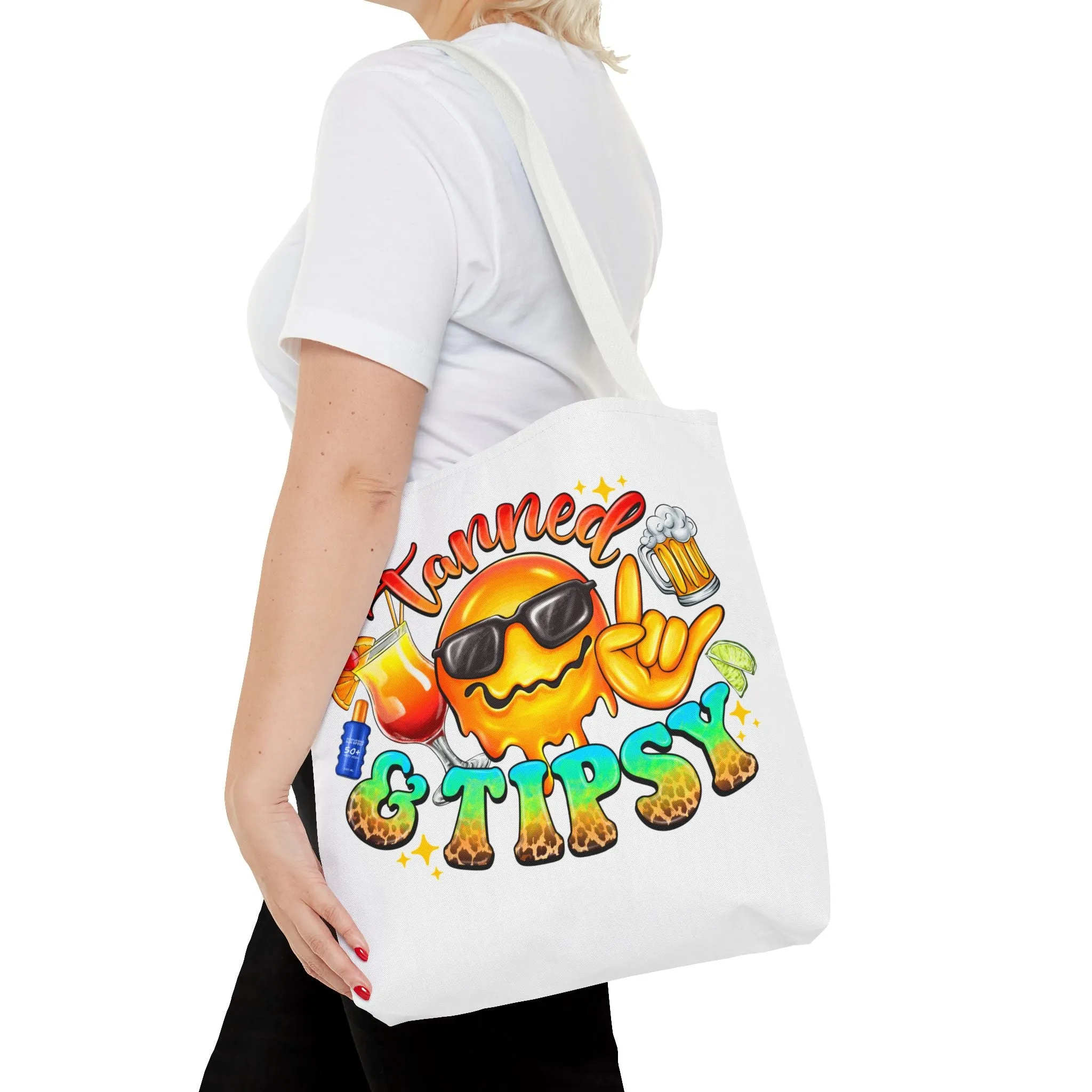 Tanned and Tipsy Tote Bag