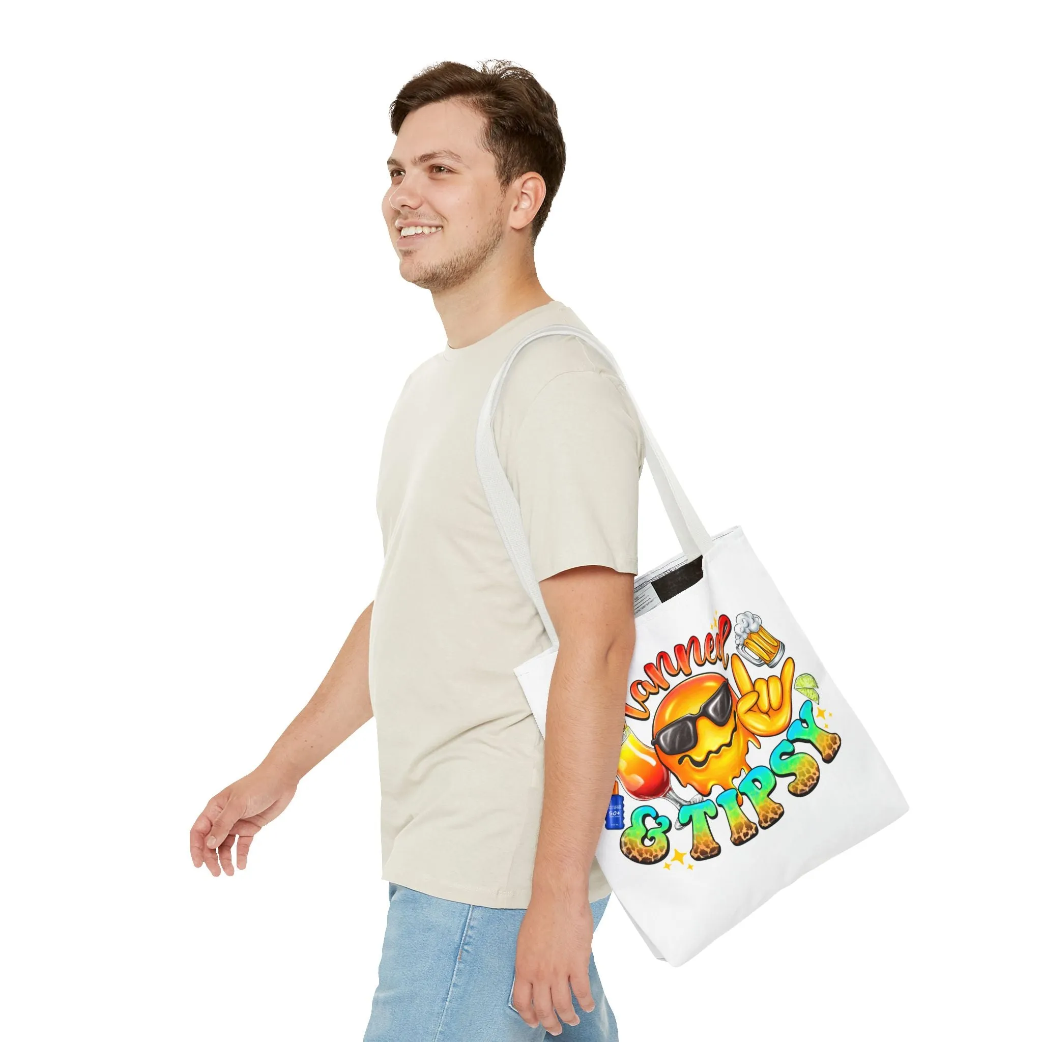 Tanned and Tipsy Tote Bag