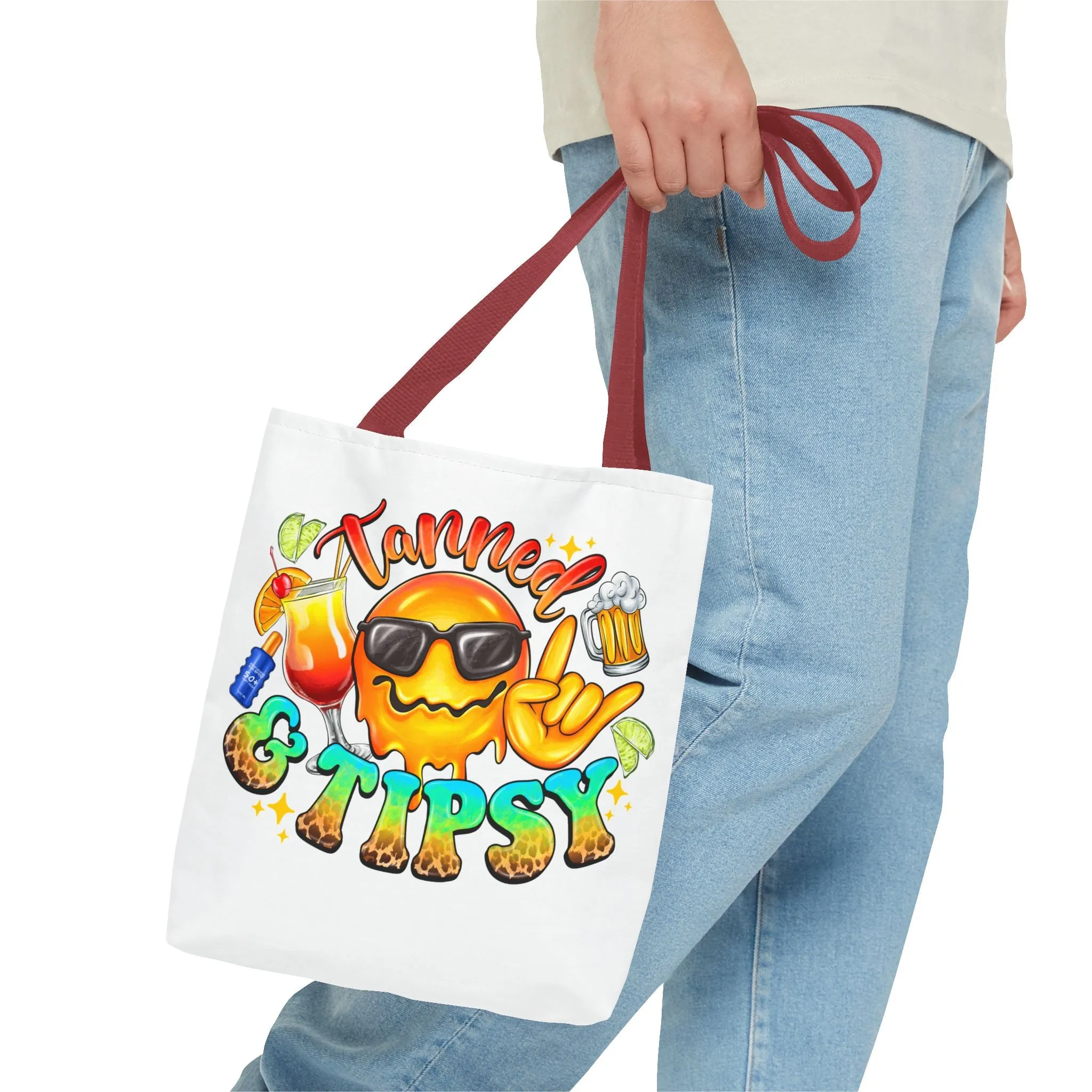 Tanned and Tipsy Tote Bag
