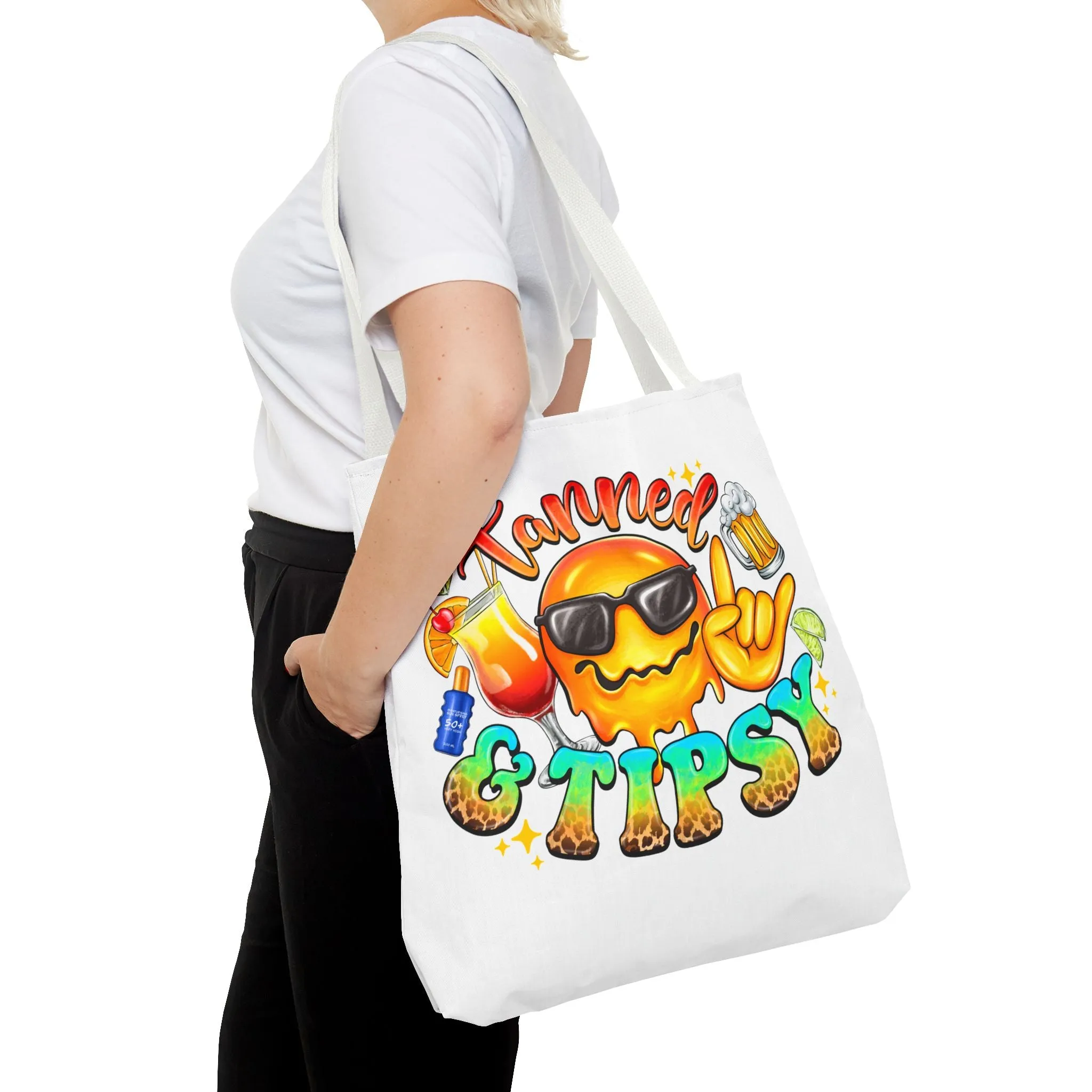 Tanned and Tipsy Tote Bag