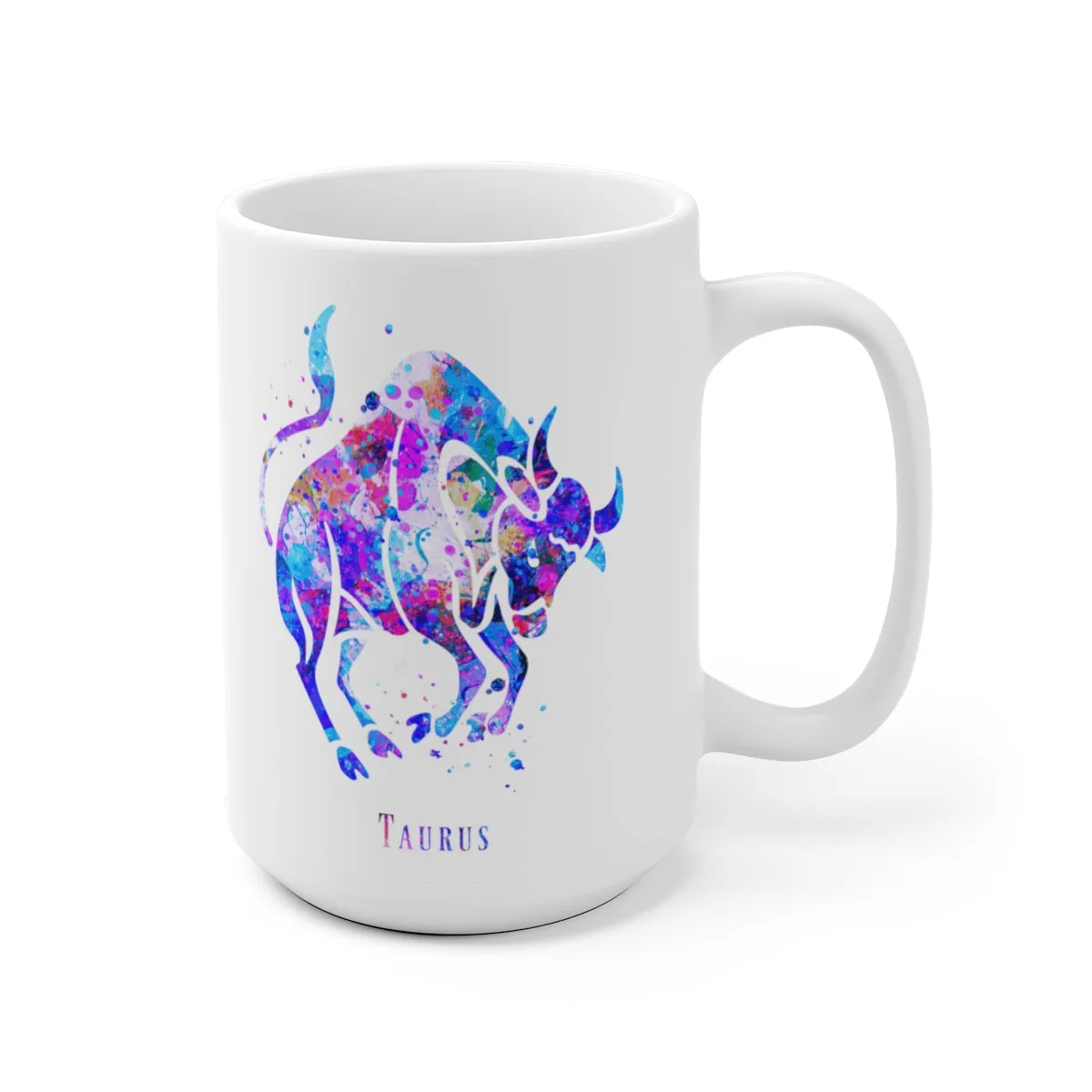 Taurus Zodiac Sign Mug - 11 oz, 15 oz