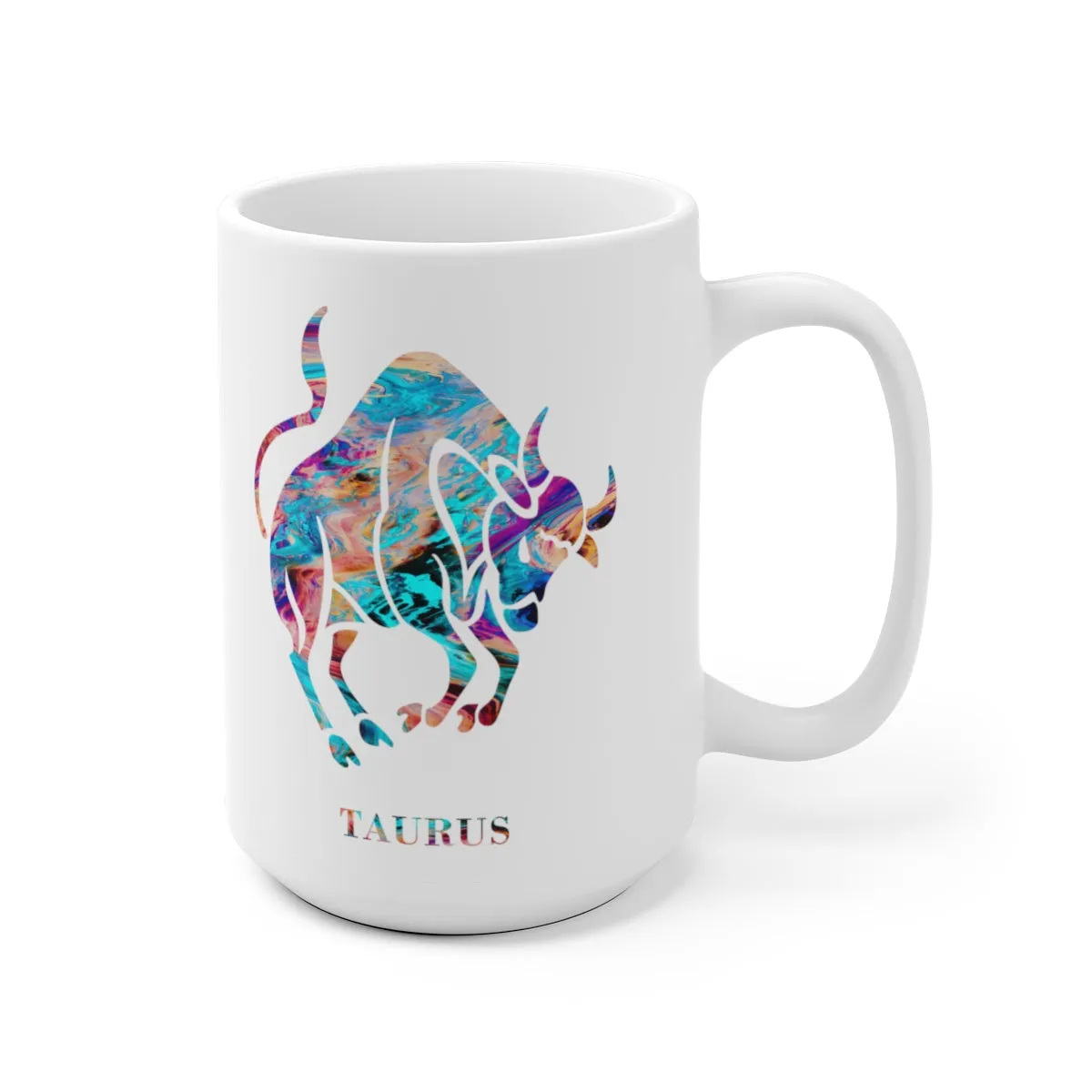Taurus Zodiac Sign Mug - 11 oz, 15 oz