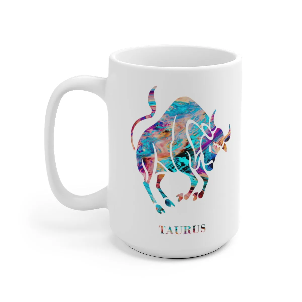 Taurus Zodiac Sign Mug - 11 oz, 15 oz