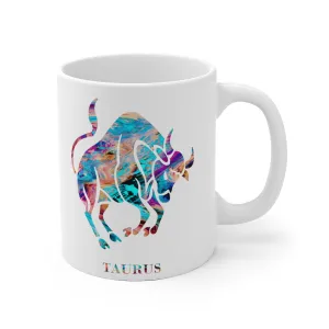 Taurus Zodiac Sign Mug - 11 oz, 15 oz