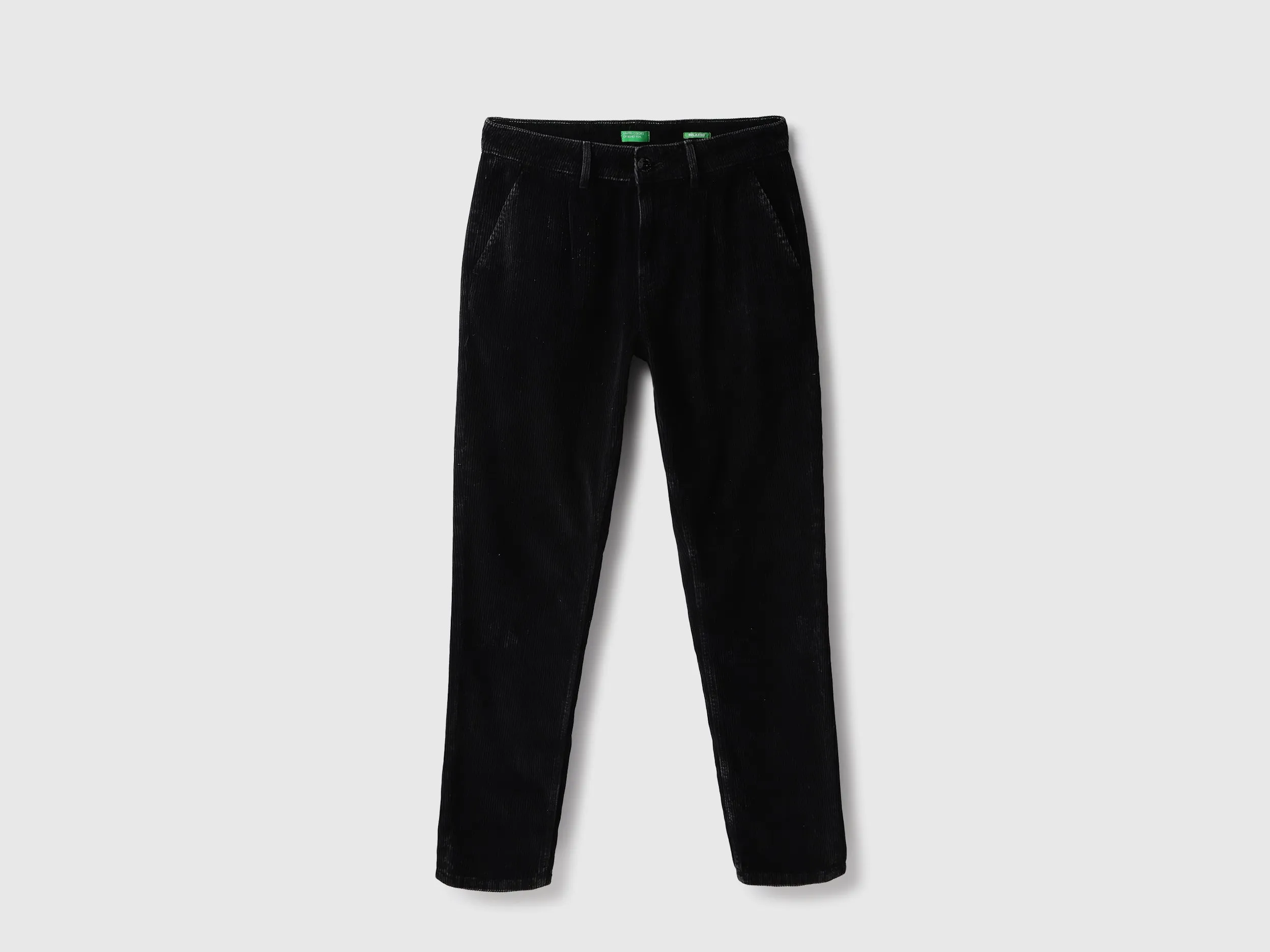 Textured Relaxed Fit Trousers