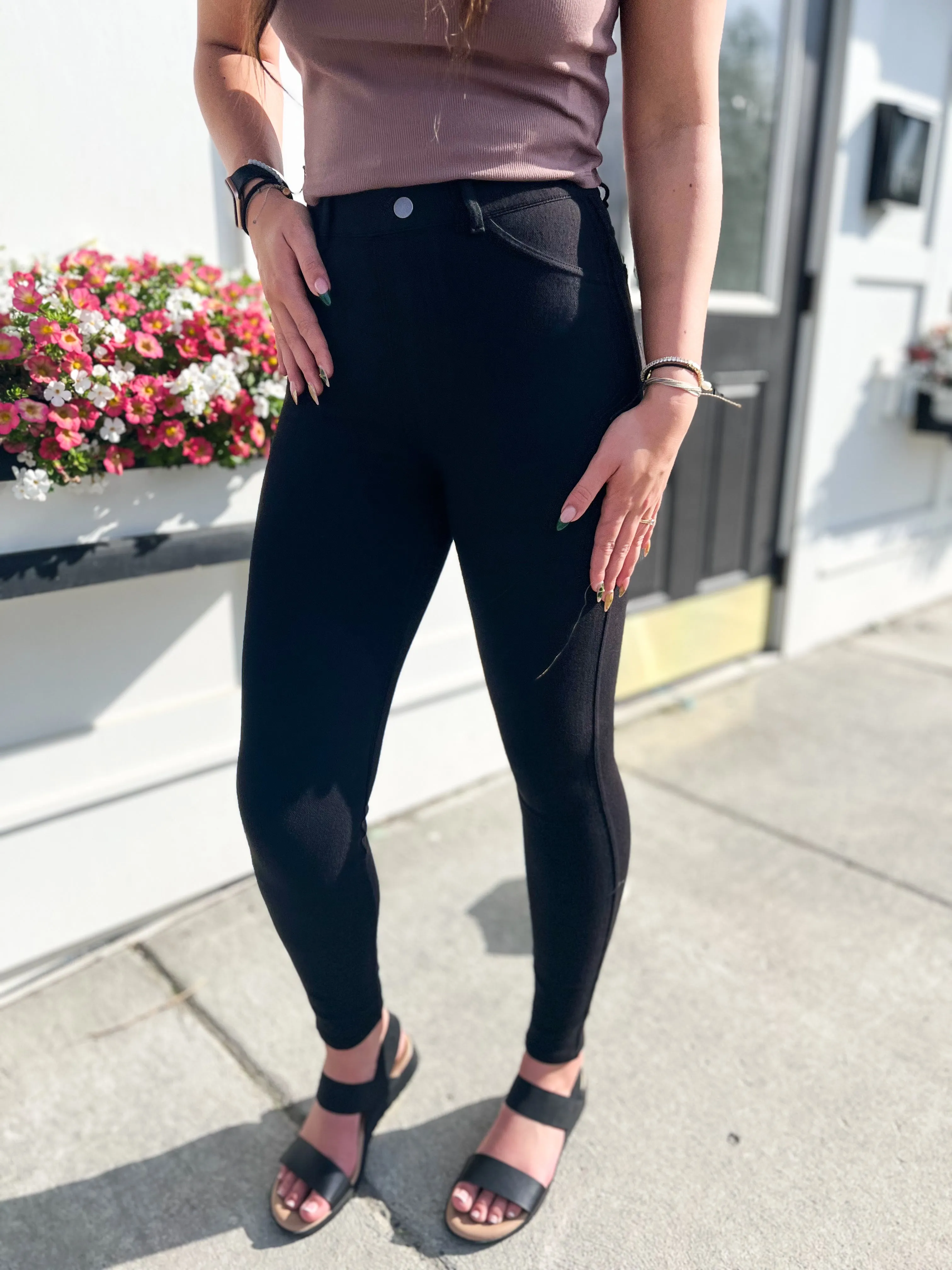 The Best Dressed Cotton Twill Pant- BLK