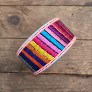 The Brandi (pink with blue padding)