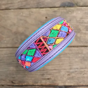 The Brandi (purple with blue padding)