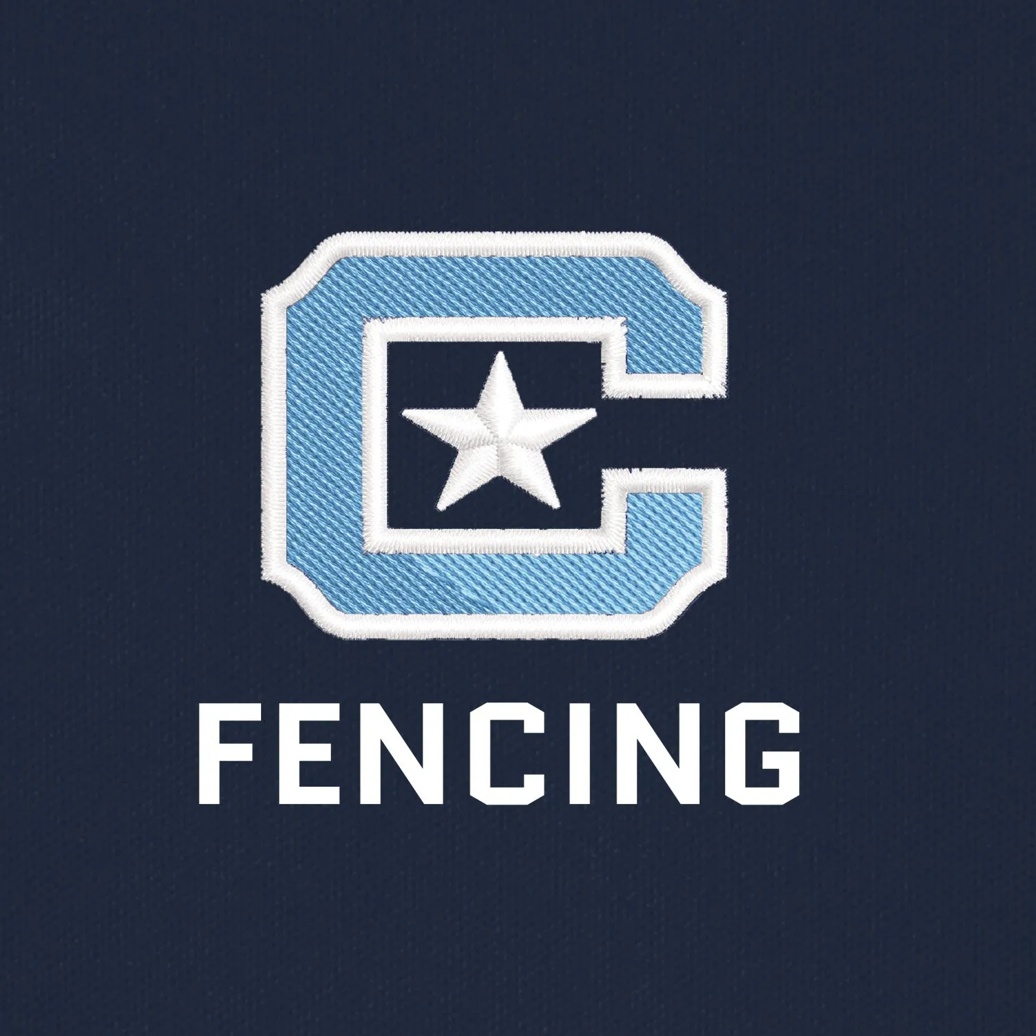 The Citadel C Club Sports-Fencing, UV Micro-Mesh Polo