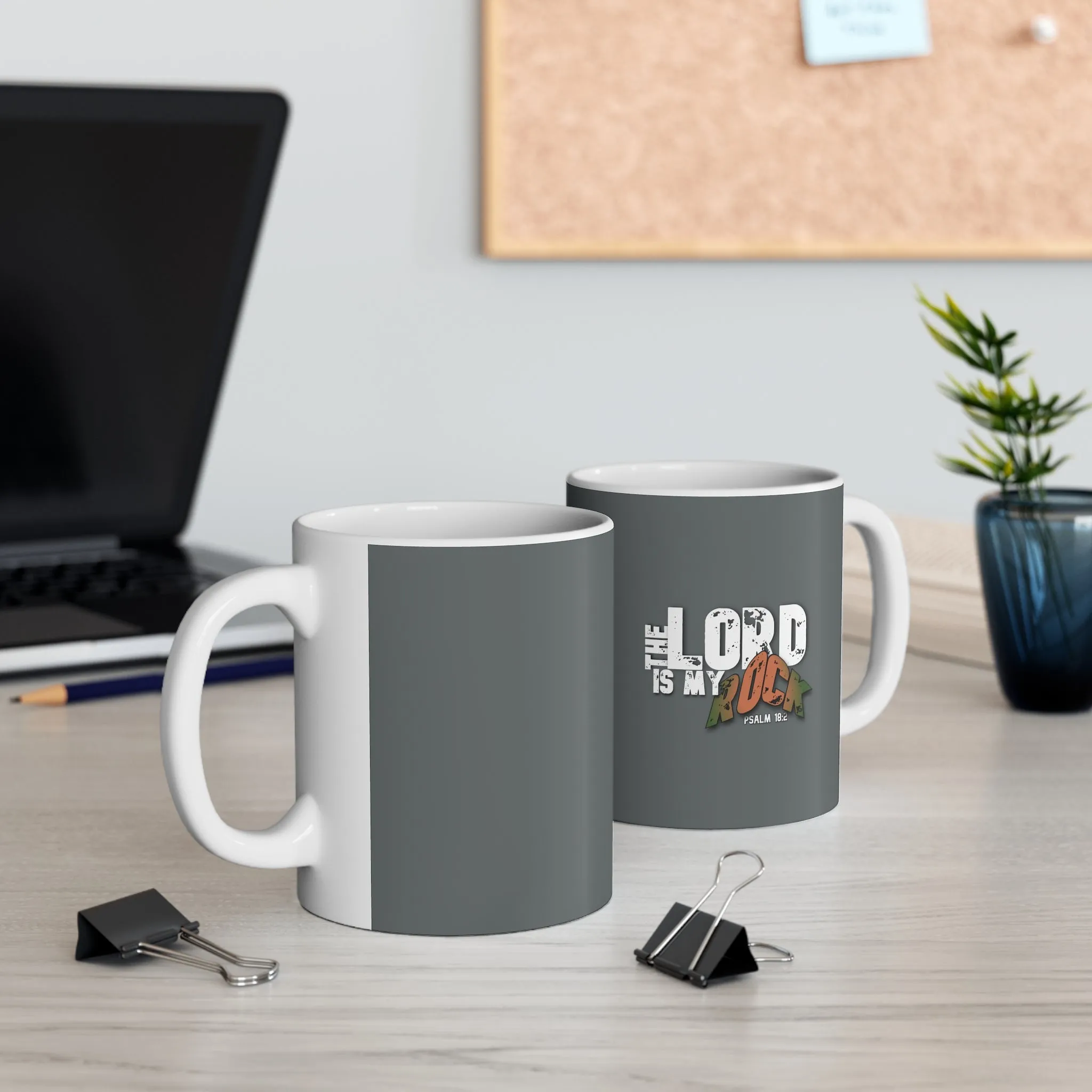 The LORD is My Rock Ceramic Mug 11oz