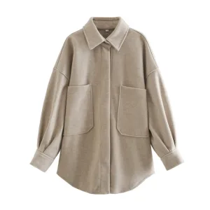 Thick Blouse Coat Female Long Outwear