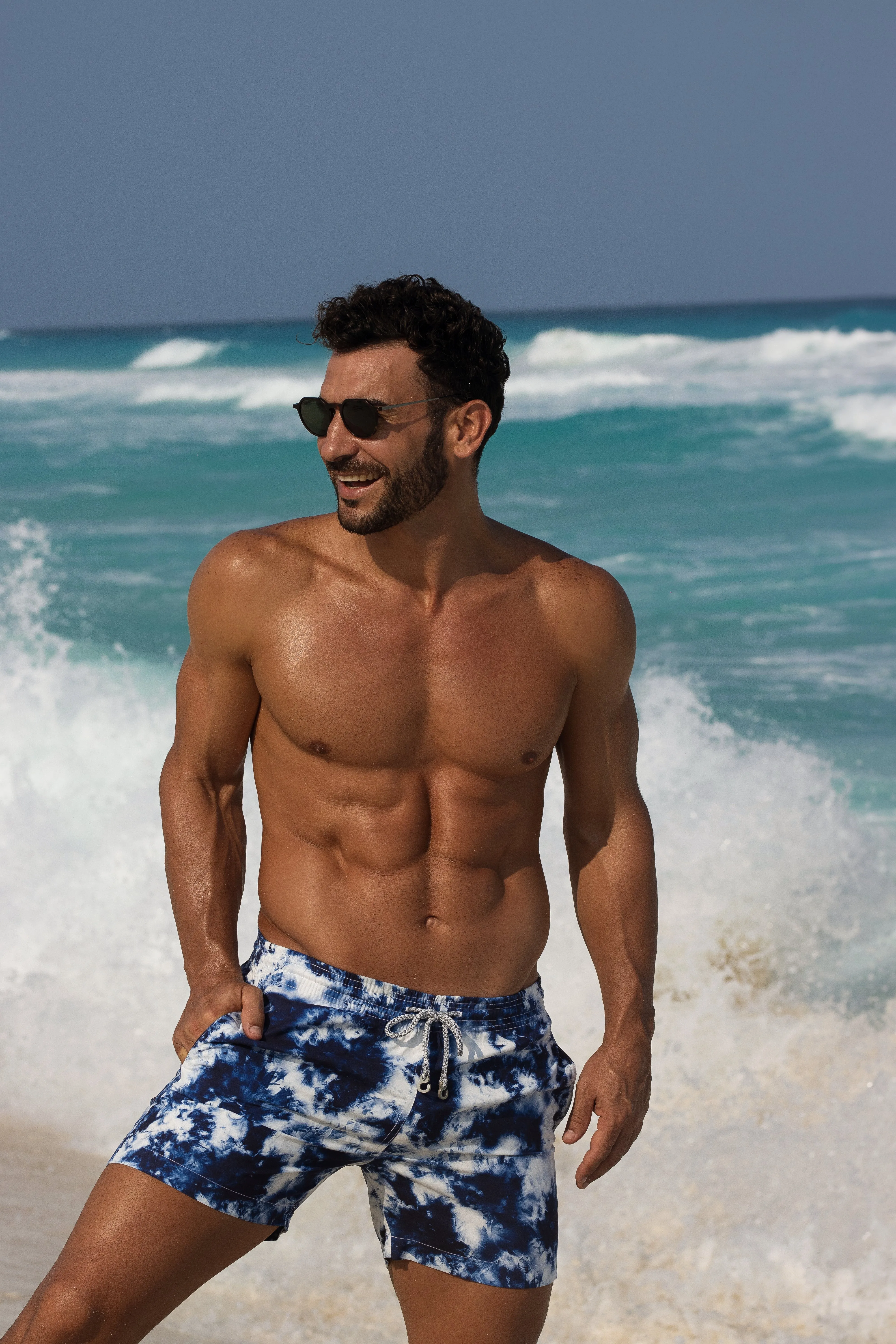 Tie Dye Swim Shorts