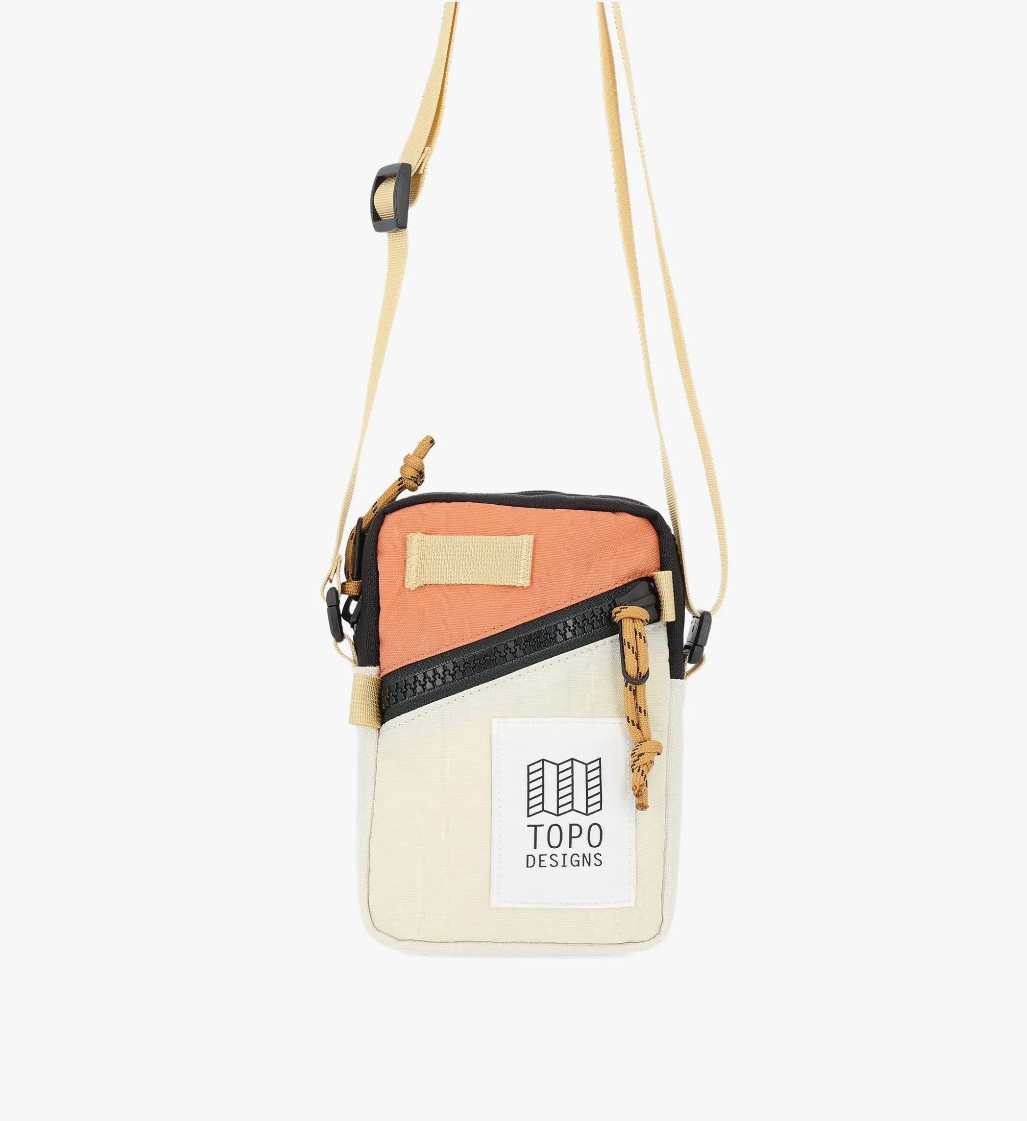Topo / Mini Shoulder Bag - Bone White Coral