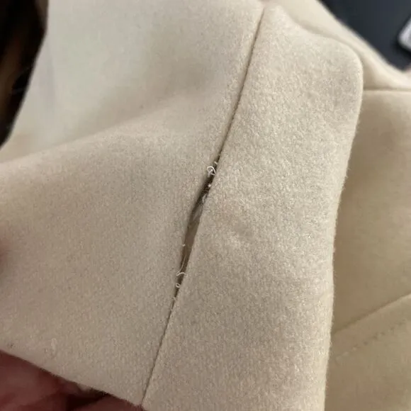Tulle brand wool coat (Anthropologie).