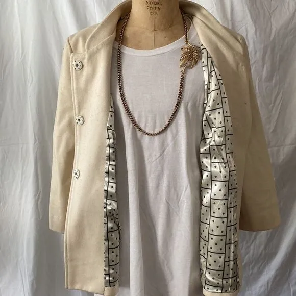 Tulle brand wool coat (Anthropologie).