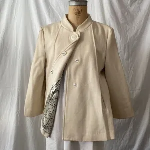 Tulle brand wool coat (Anthropologie).