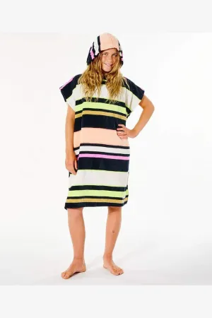 TWIN FIN HOODED TOWEL - GIRLS