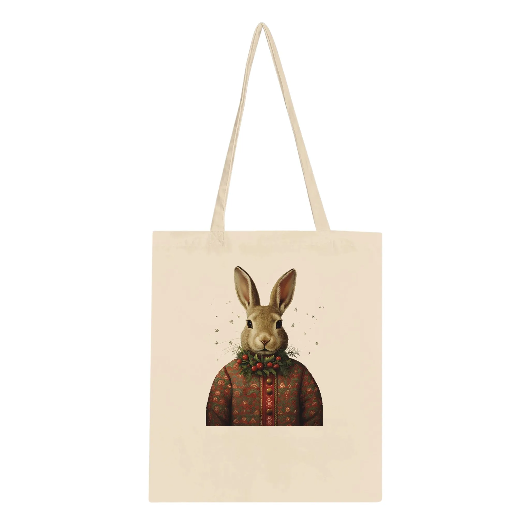 Ugly Christmas Sweater Bunnies Classic Tote Bag