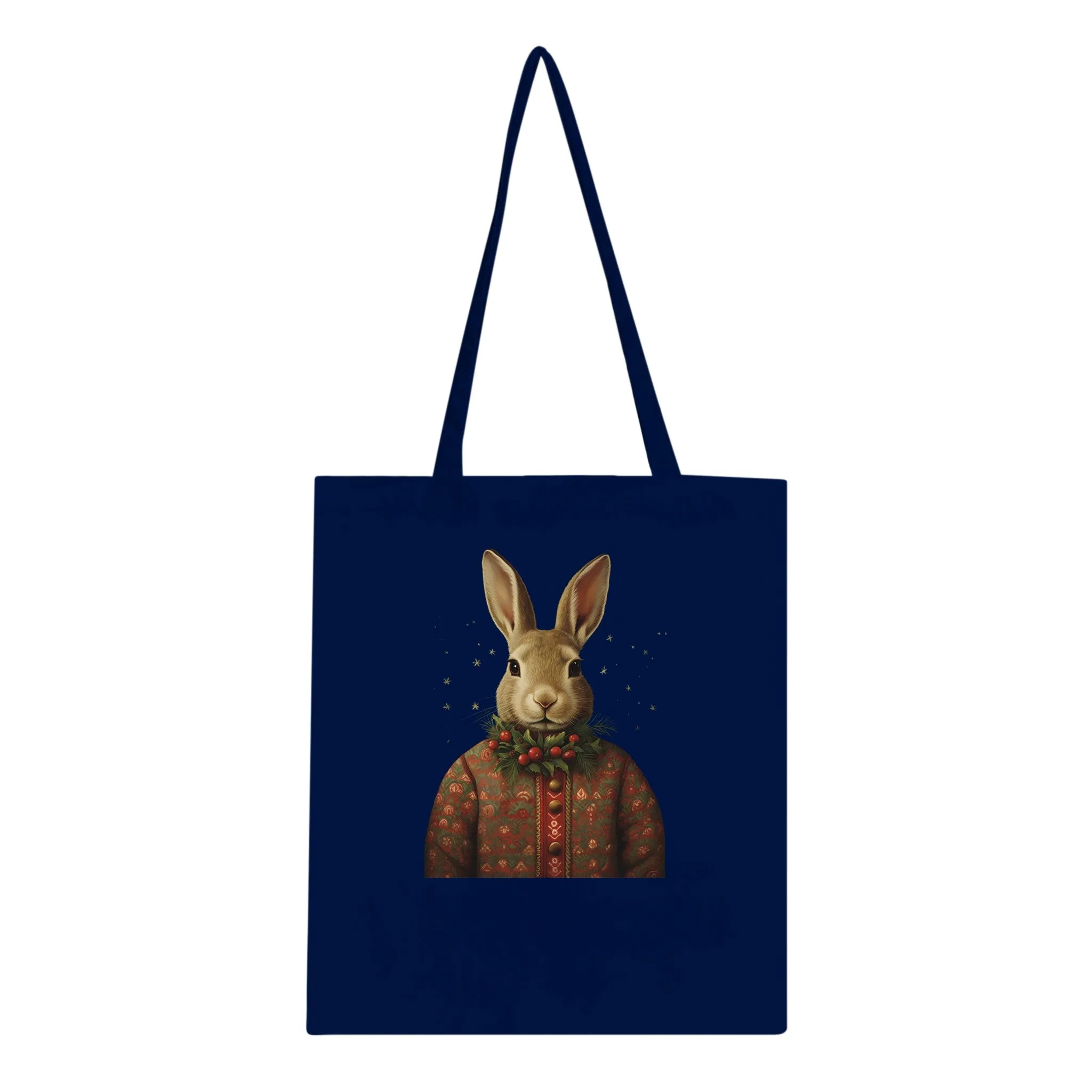 Ugly Christmas Sweater Bunnies Classic Tote Bag