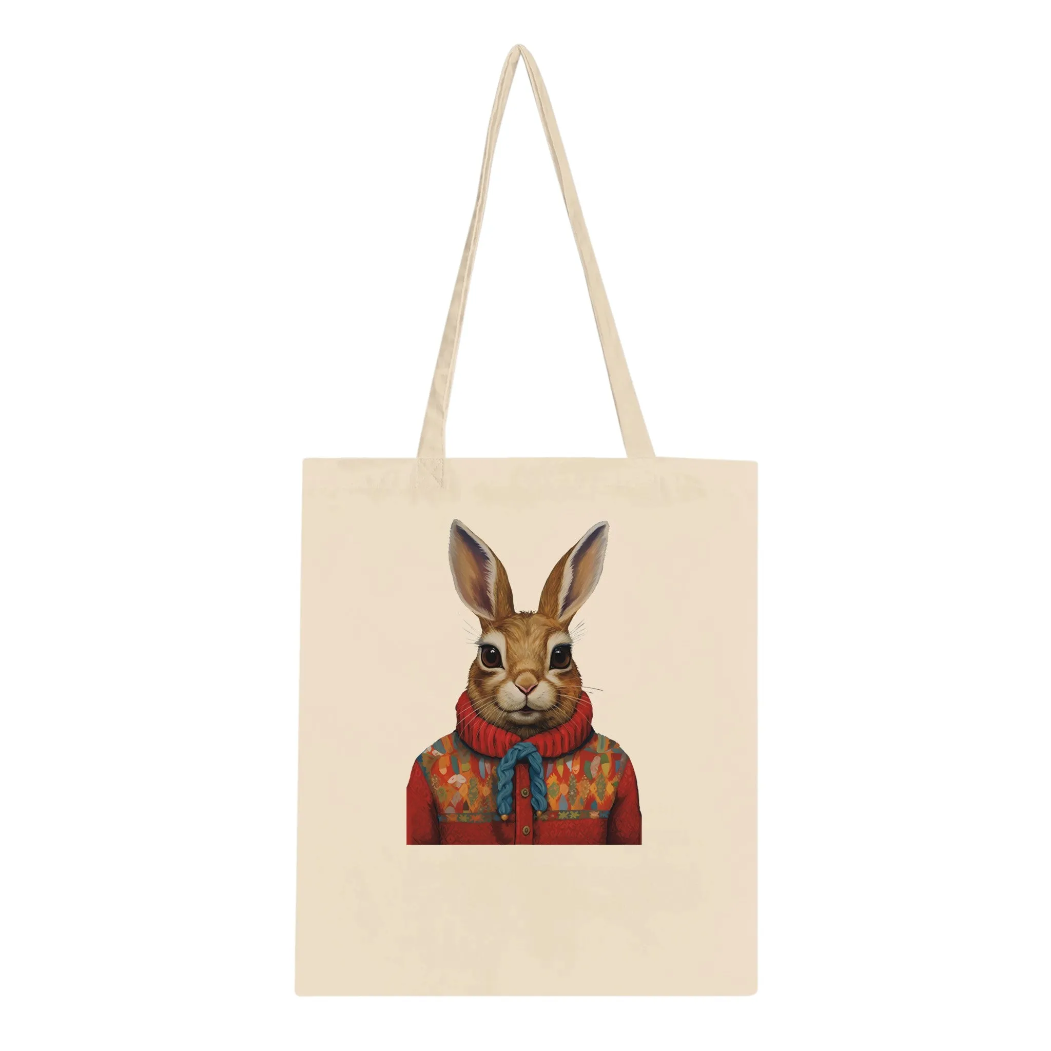 Ugly Christmas Sweater Bunnies Classic Tote Bag