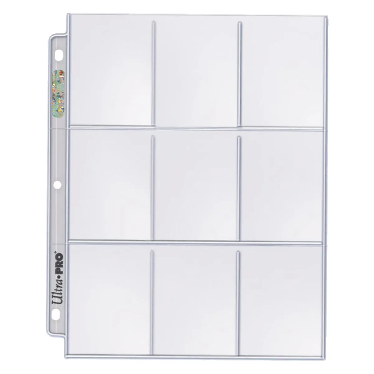 ULTRA PRO Page 18PKT Silver Series Page Holds 2.5 x 3.5 cards 25 pages