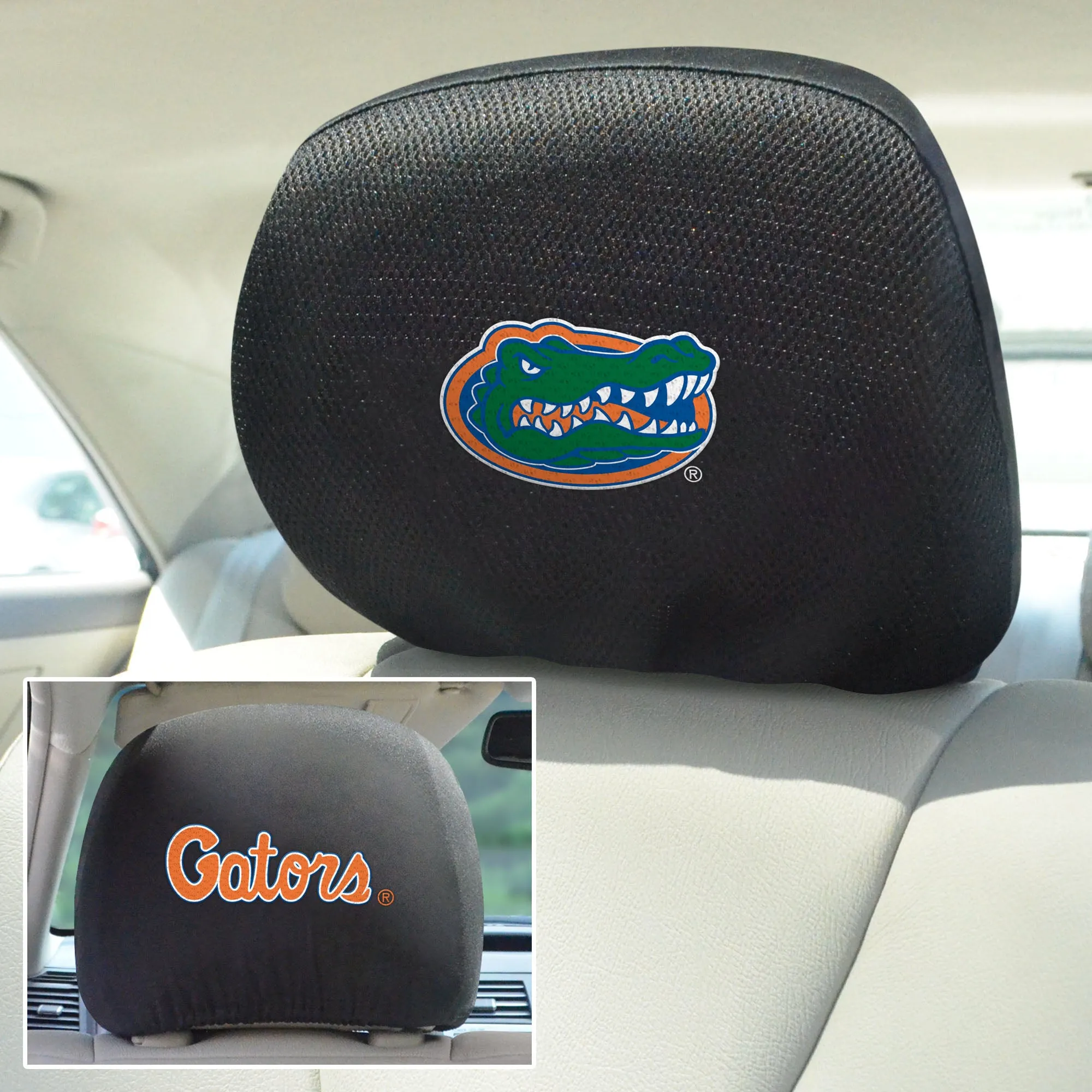 University of Florida Head Rest Cover